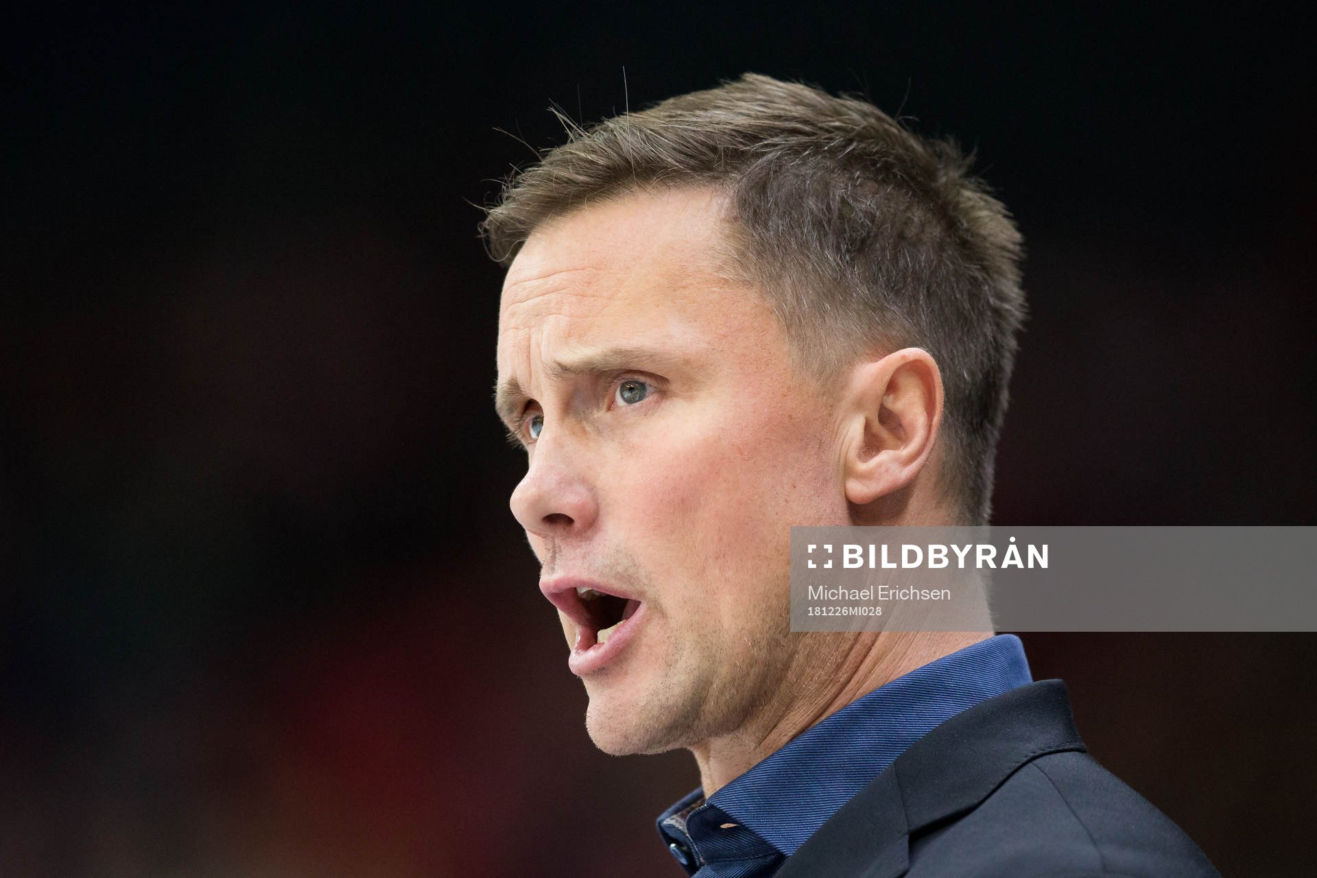 Frölundas tränare Roger Rönnberg