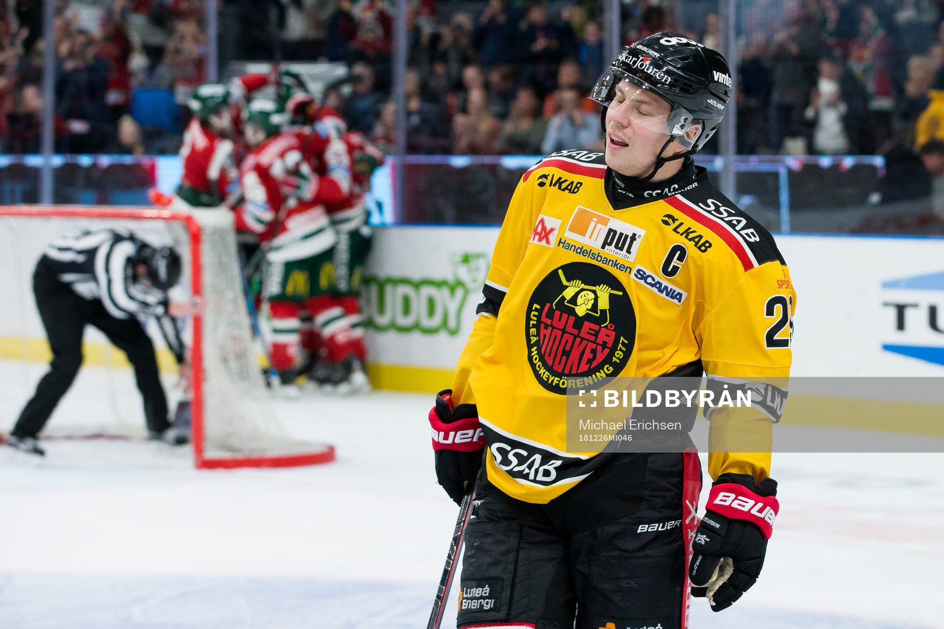 Luleås Erik Gustafsson deppar