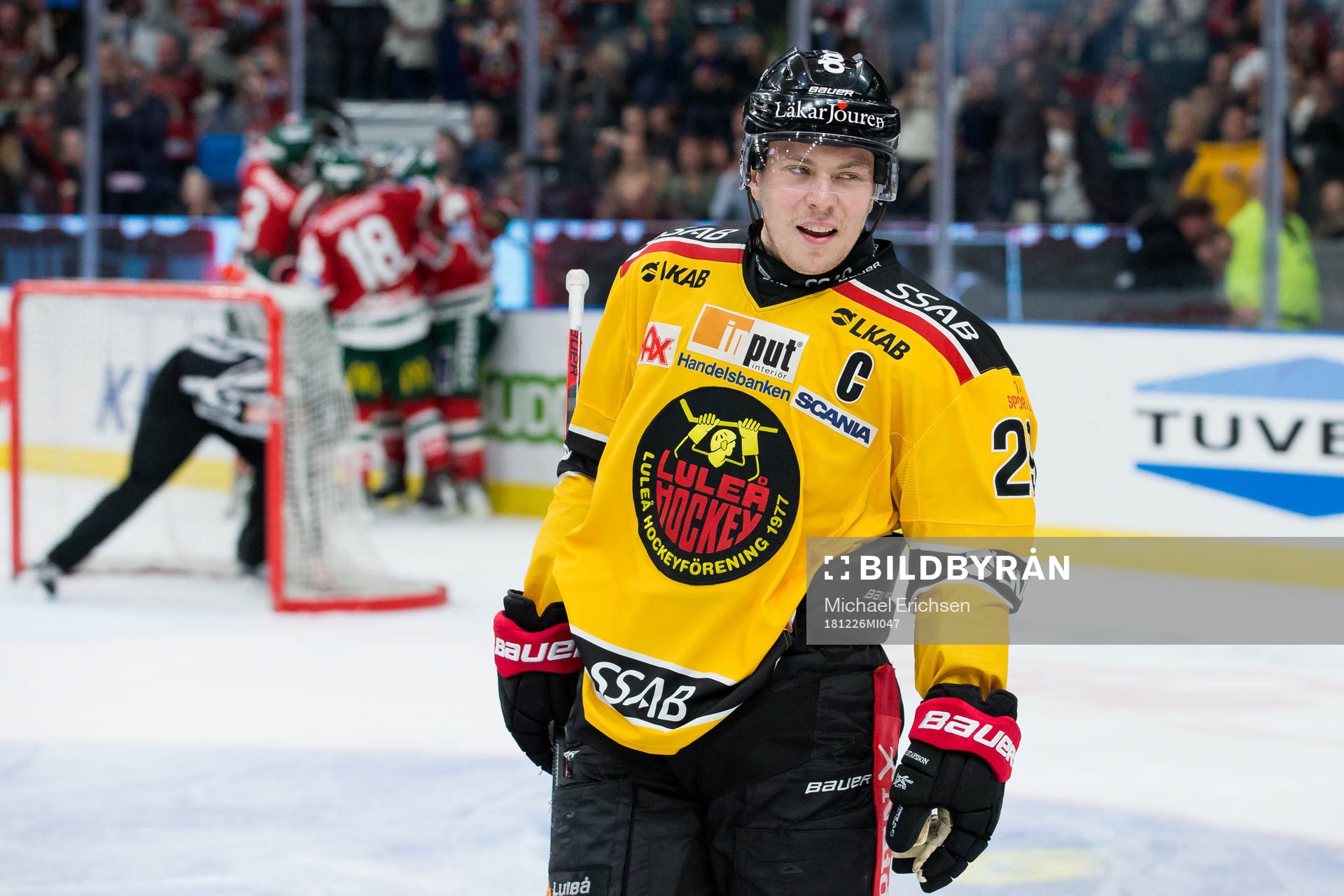 Luleås Erik Gustafsson deppar