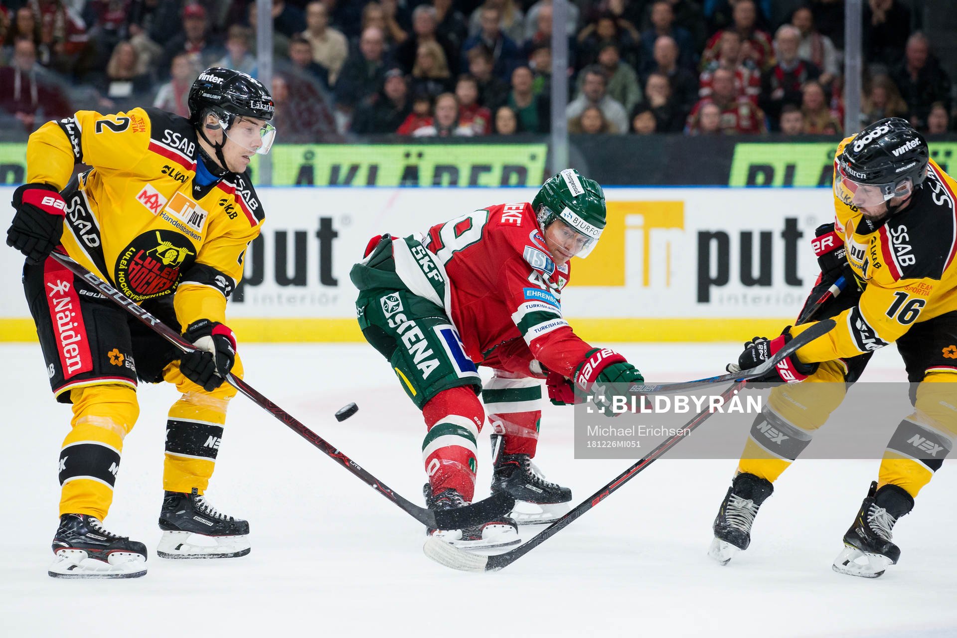 Luleås Fredrik Styrman och Niklas Olausson