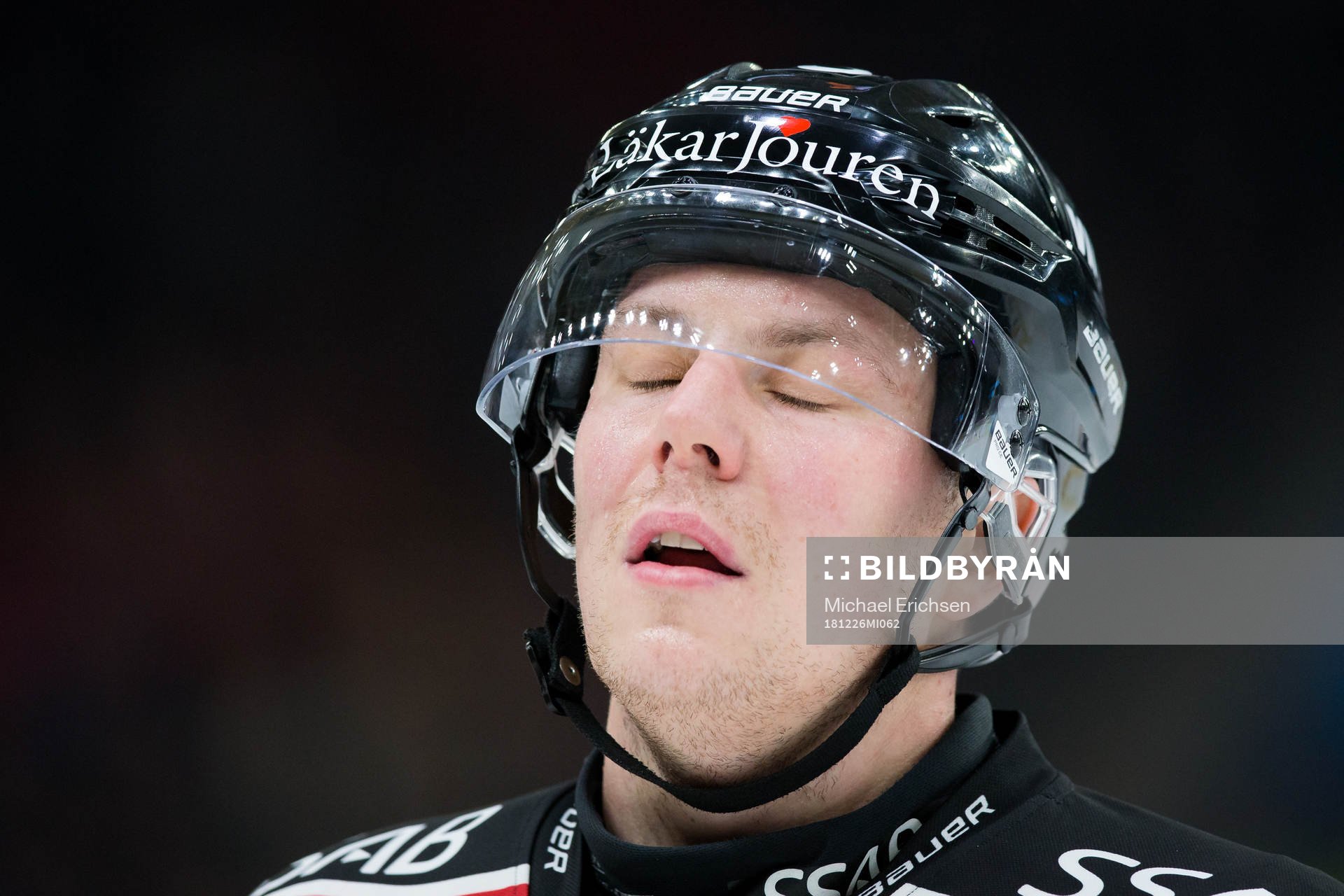 Luleås Erik Gustafsson deppar