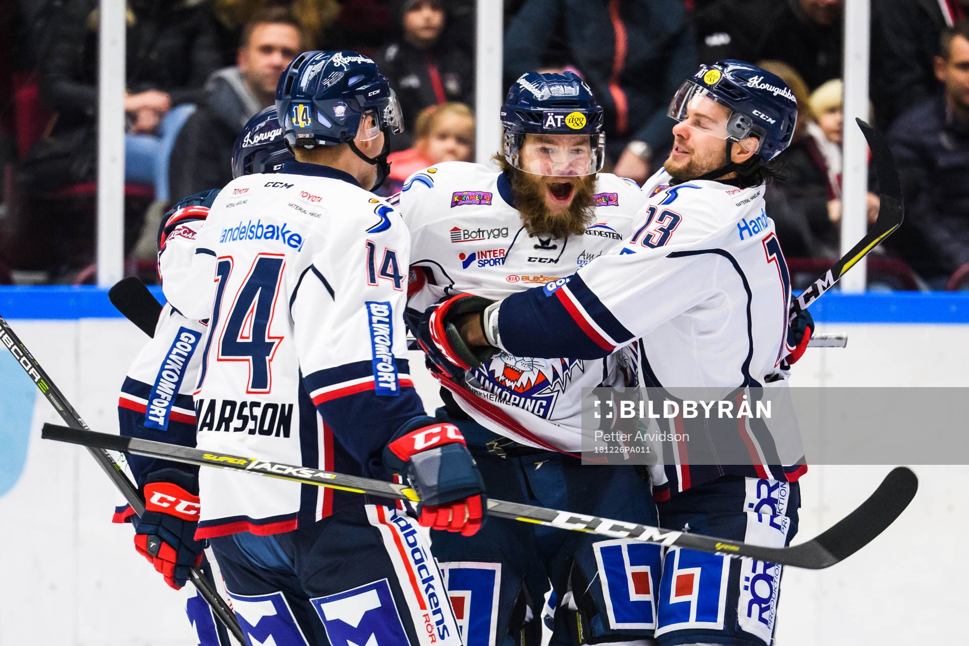 Linköpings Jimmy Andersson jublar