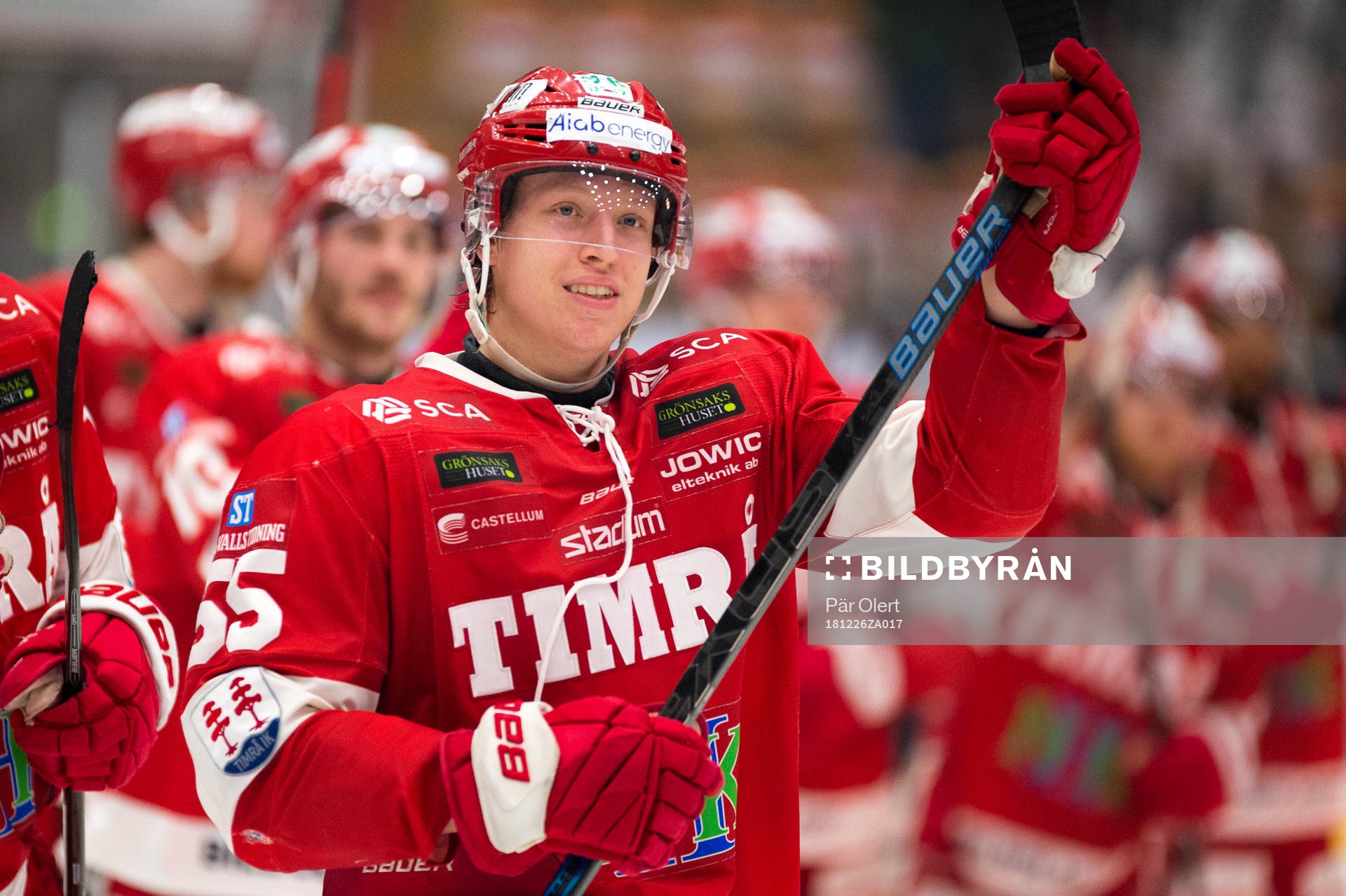 Timrås Vilmos Gallo jublar