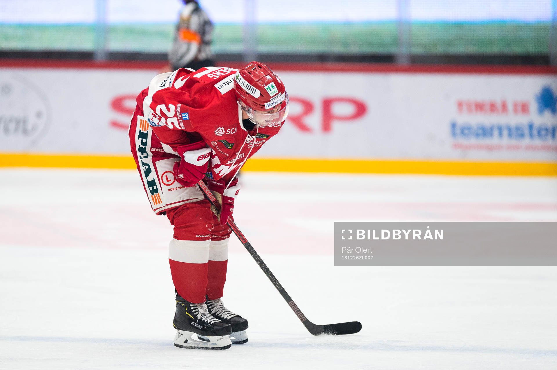 Timrås Patrik Blomberg har ont