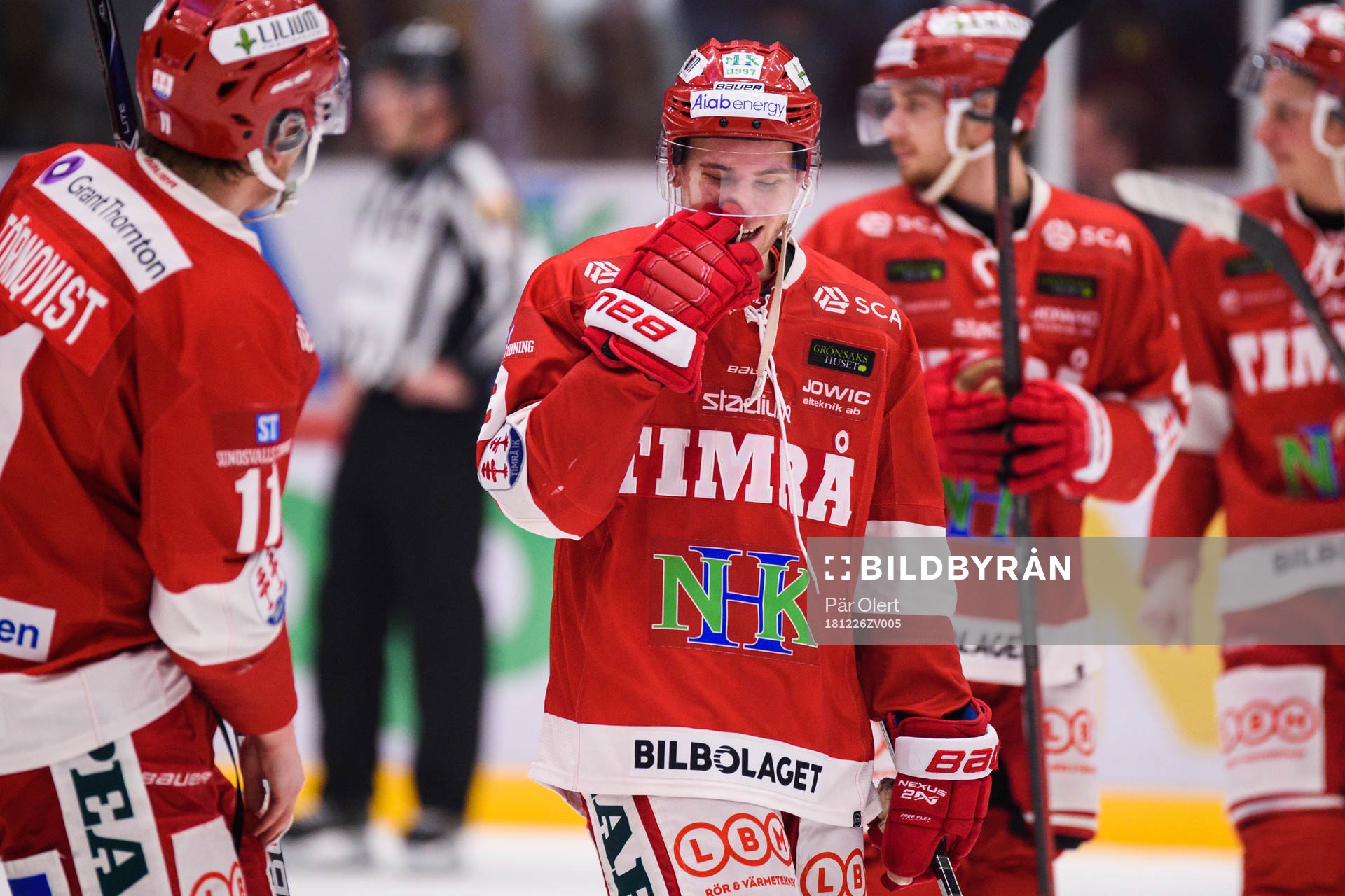 Timrås Rickard Palmberg jublar