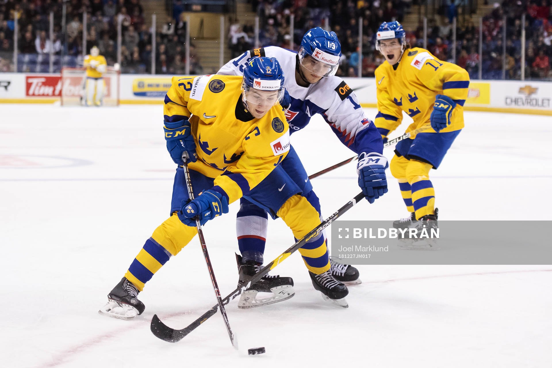 Erik Brännström of Sweden and Filip Krivosik of Slovakia
