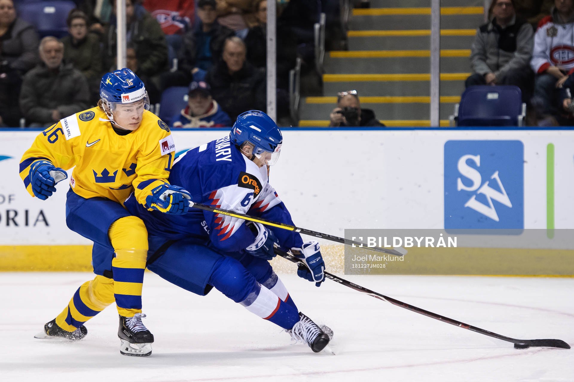 Filip Westerlund of Sweden and Martin Fehervary of Slovakia