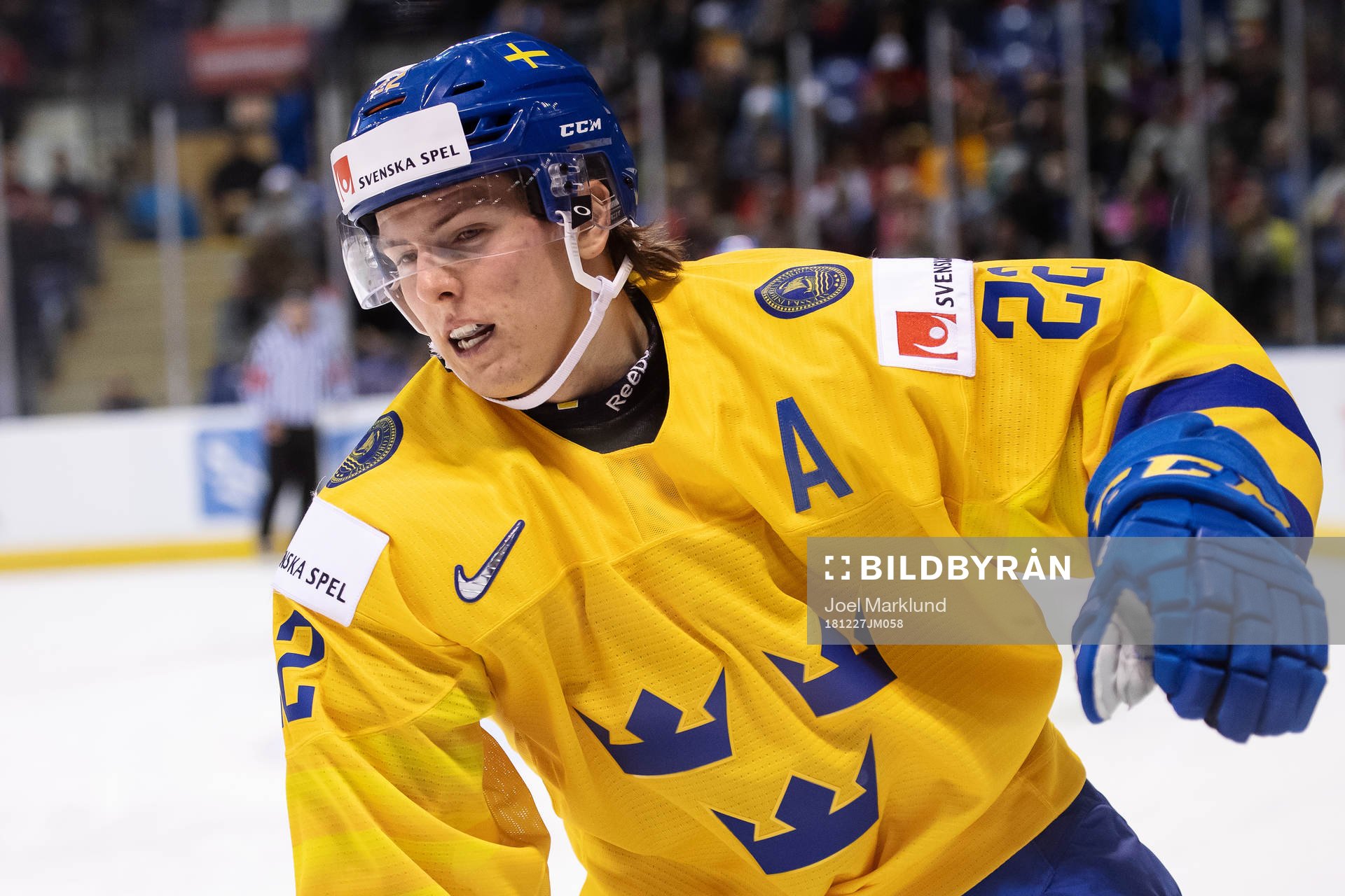 Isac Lundeström of Sweden