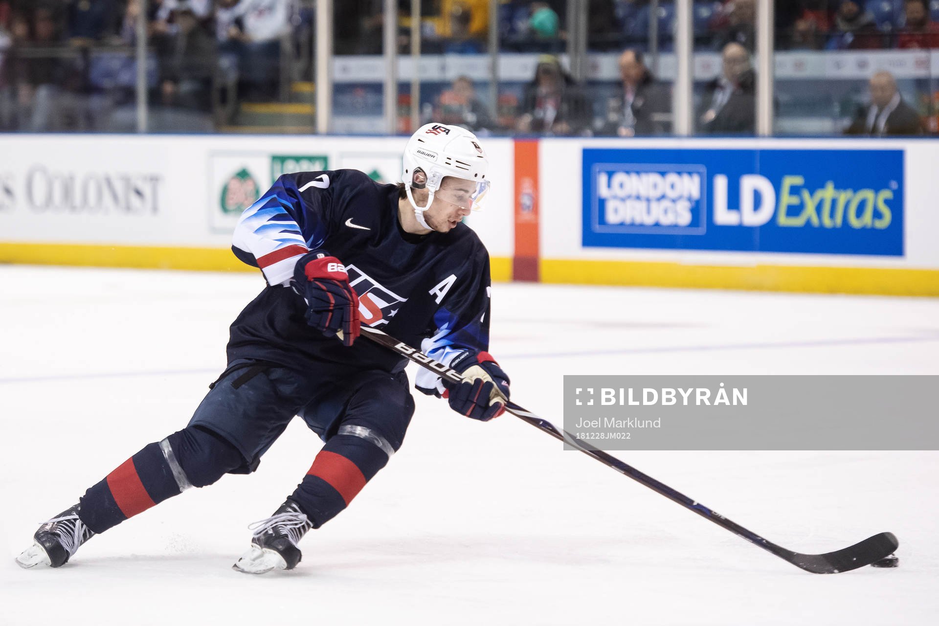 Quinn Hughes of USA