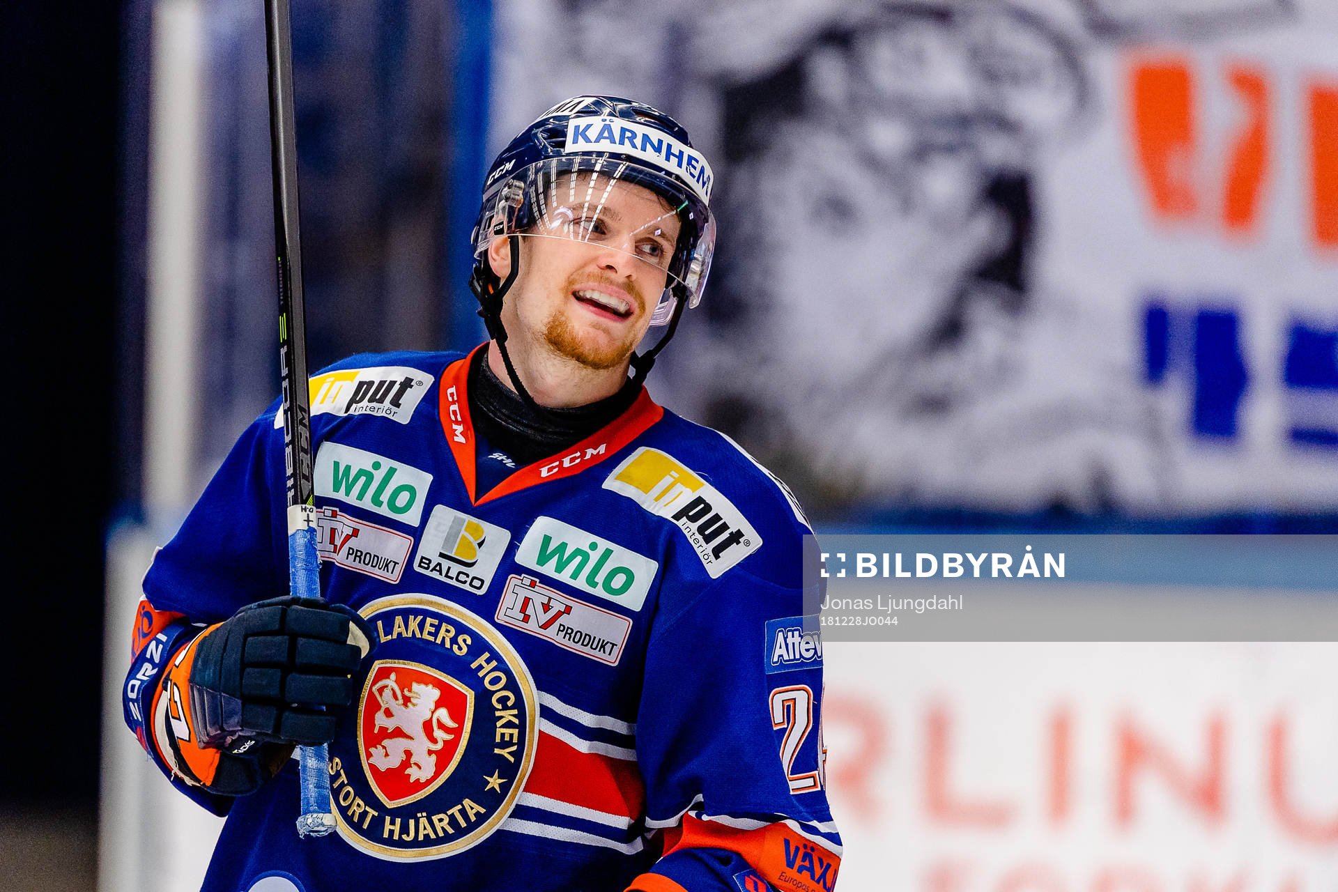 Växjös Brendan Shinnimin jublar