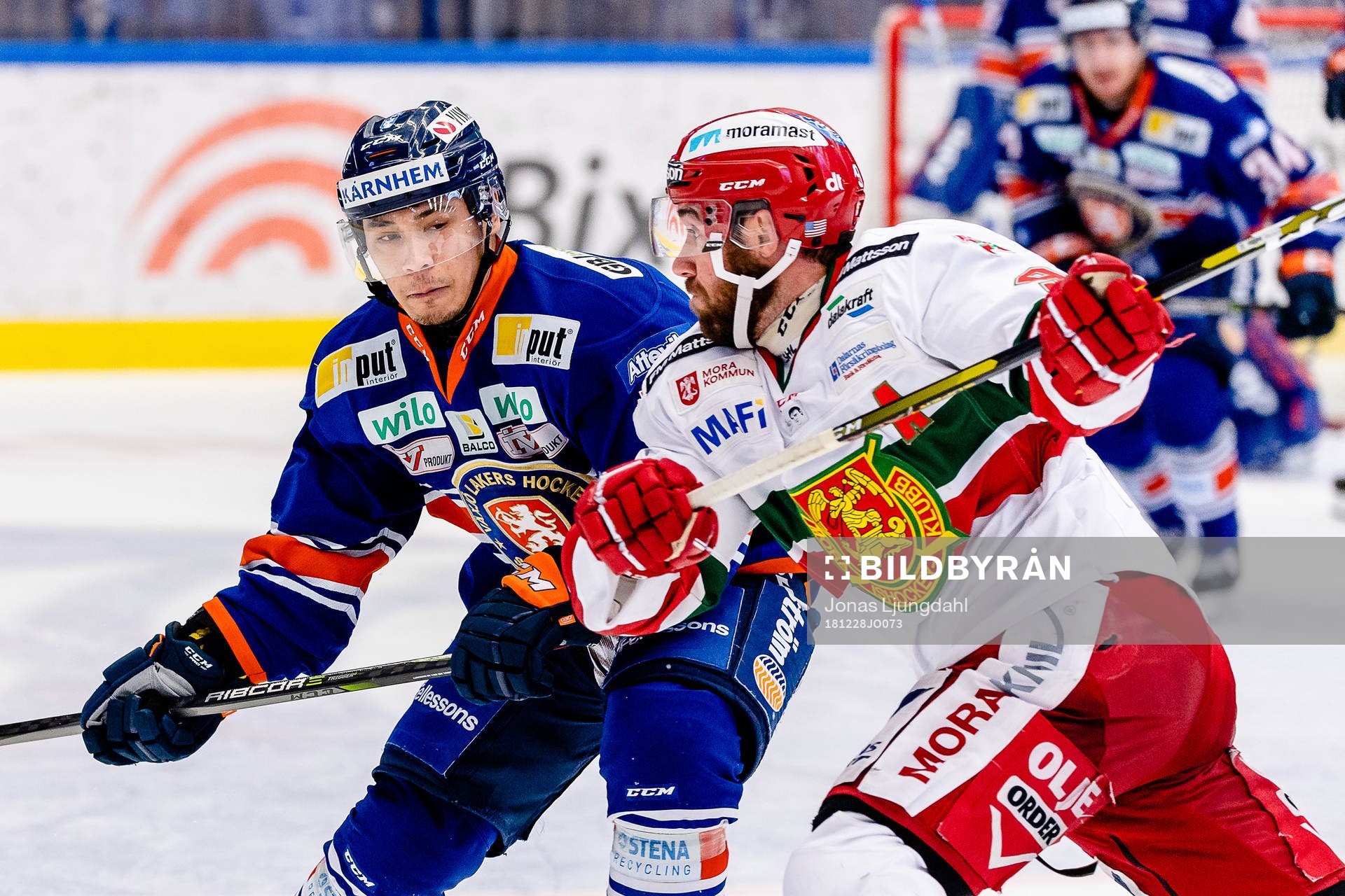 Växjös Austin Ortega och Moras Andrew Rowe