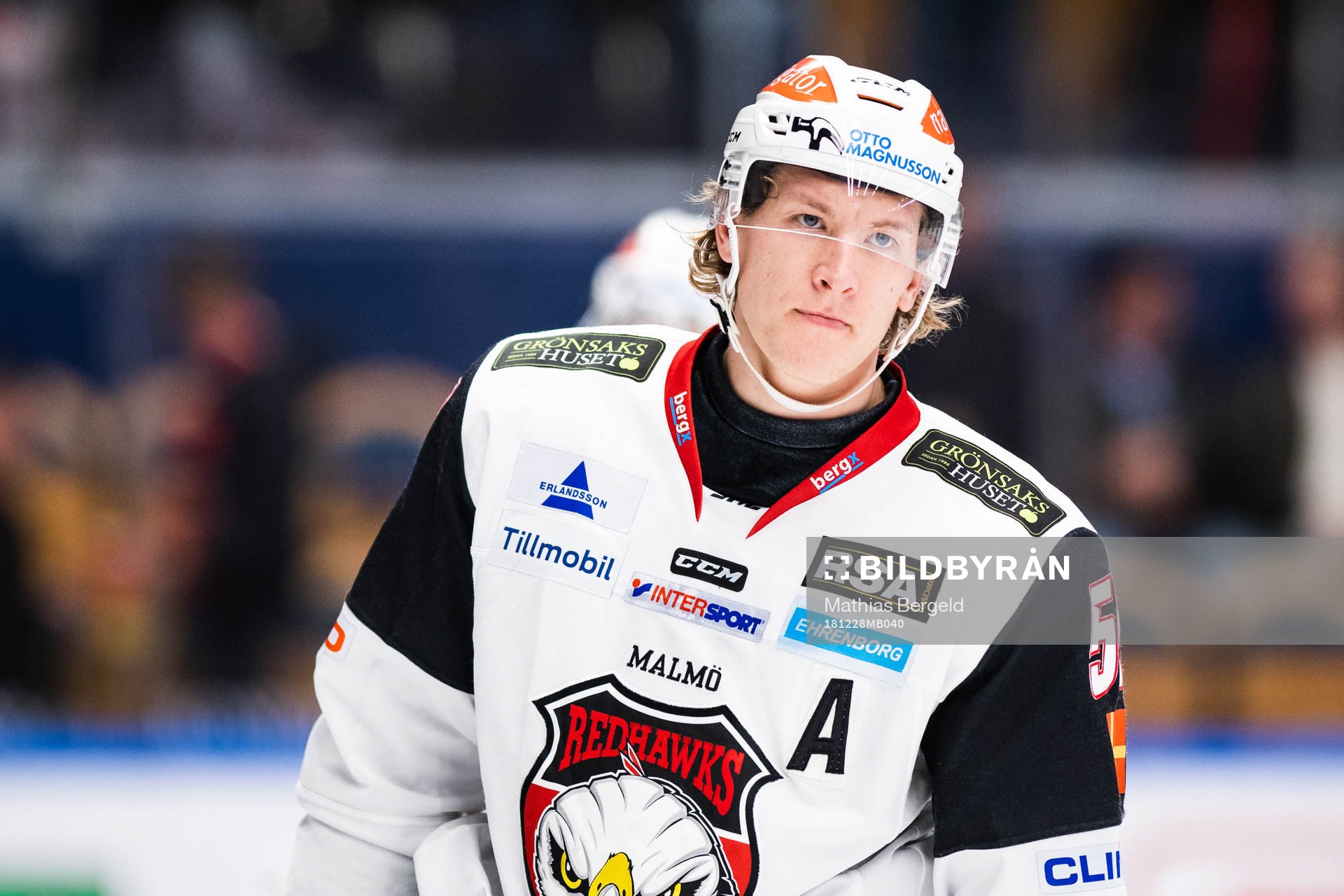 Malmö Redhawks Emil Sylvegård deppar