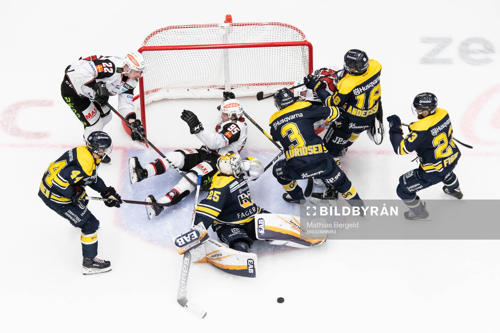 Malmö Redhawks Lars Bryggman och Carl Persson