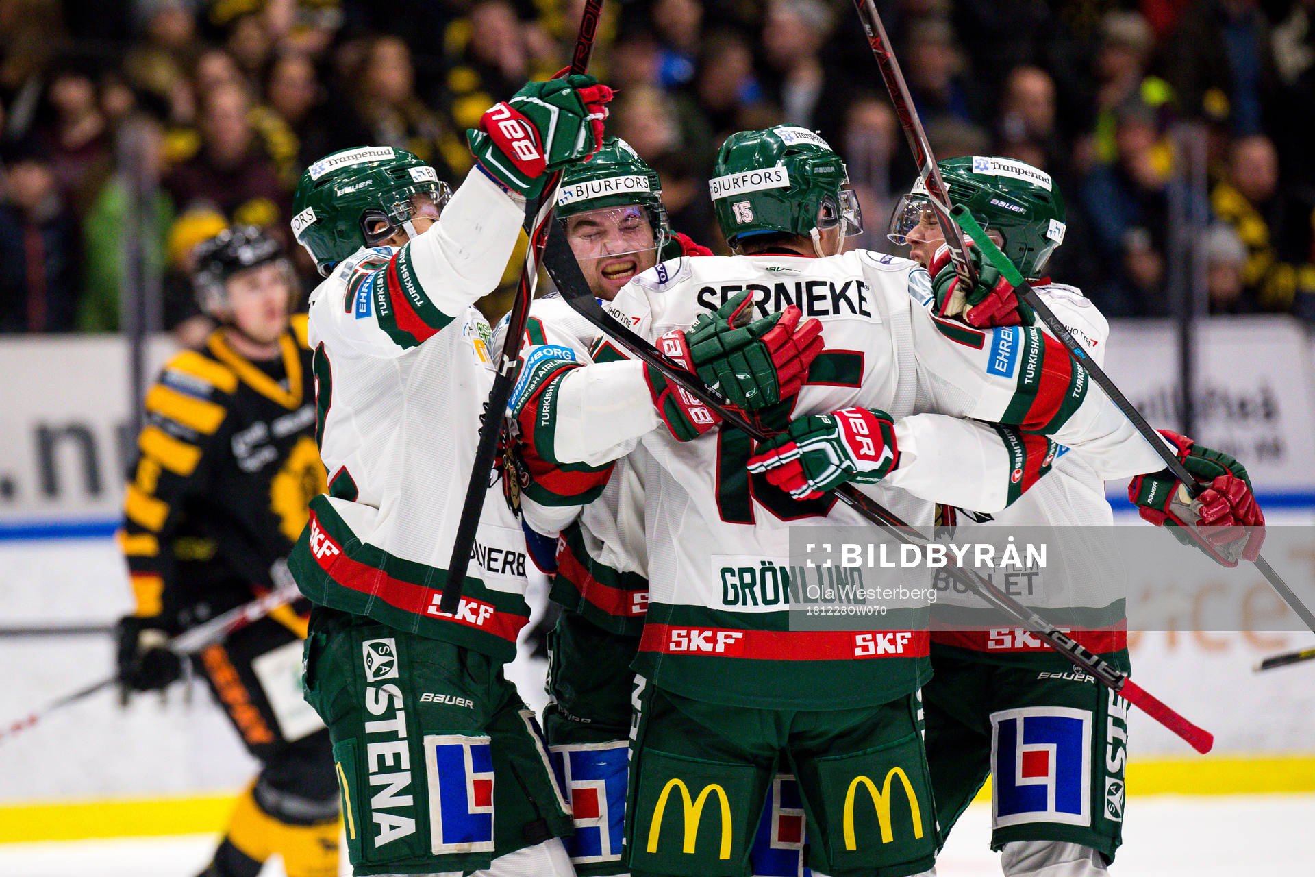 Frölundas Ponthus Westerholm jublar