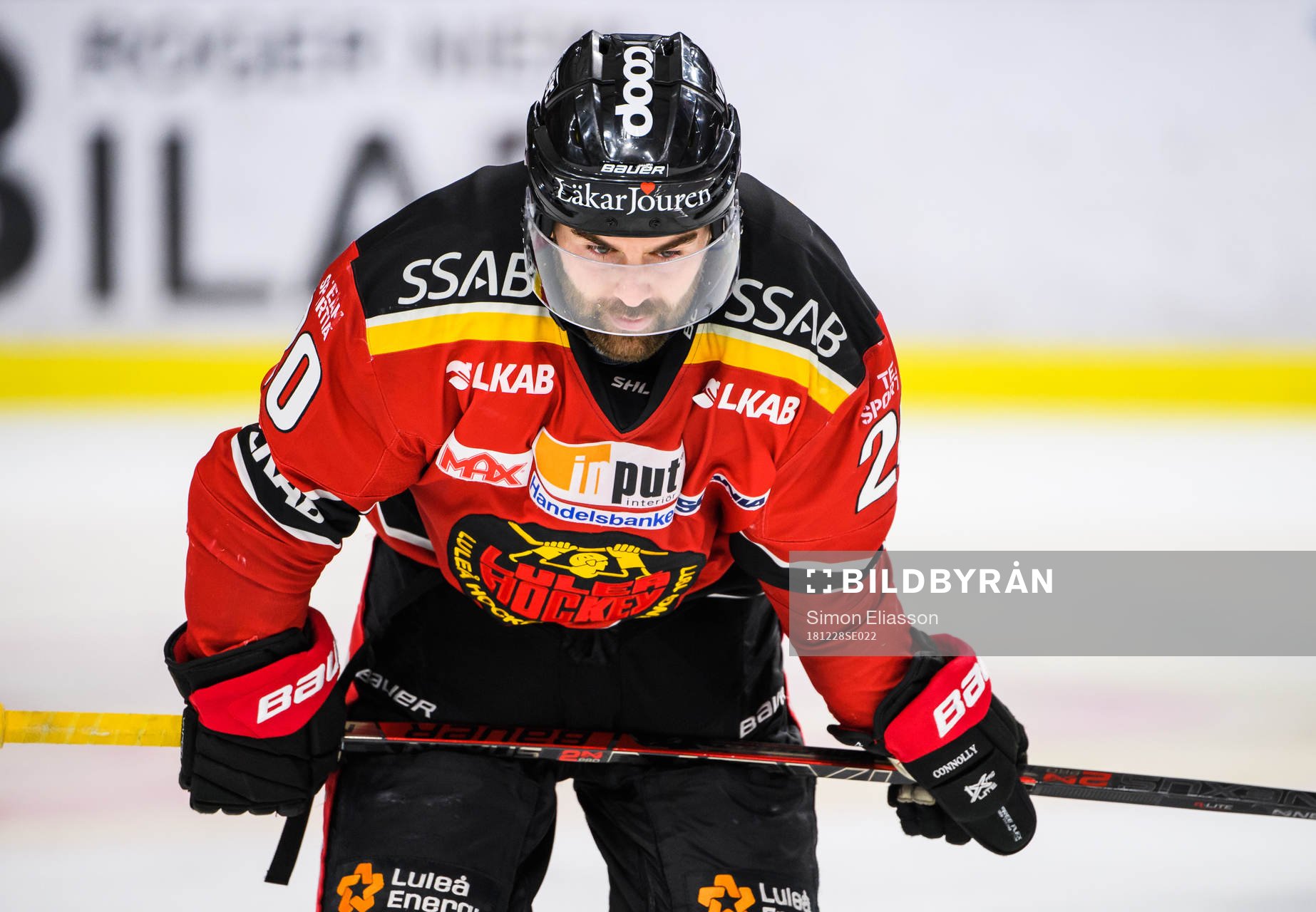 Luleås Jack Connolly deppar