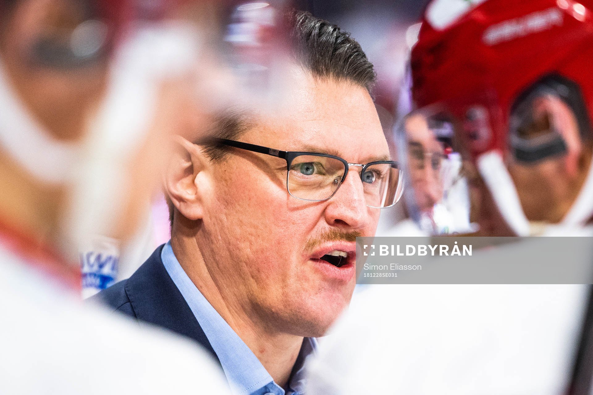 Timrås assisterande tränare Johan Thelin