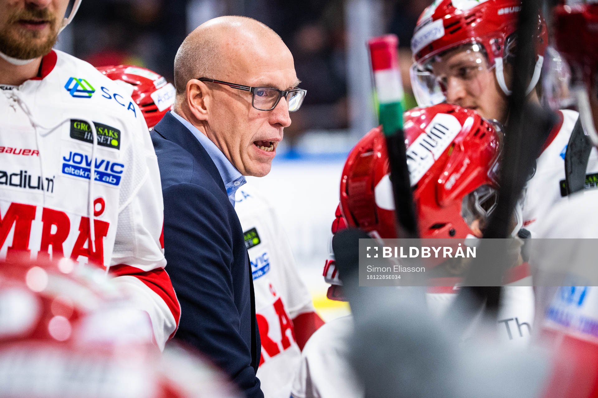 Timrås tränare Fredrik Andersson