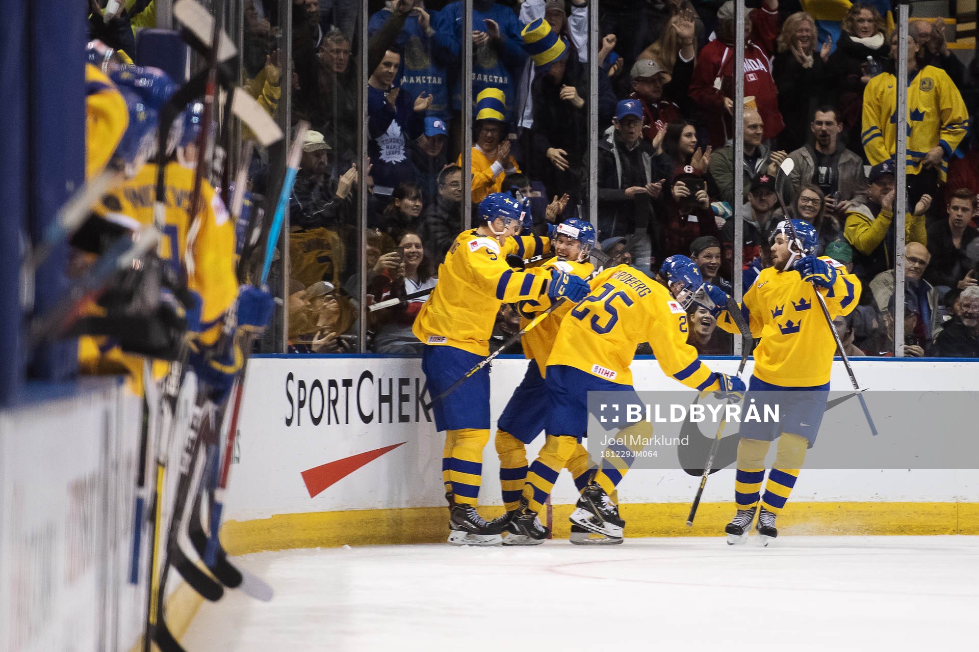 Adam Ginning, Rickard Hugg, Philip Broberg and Emil