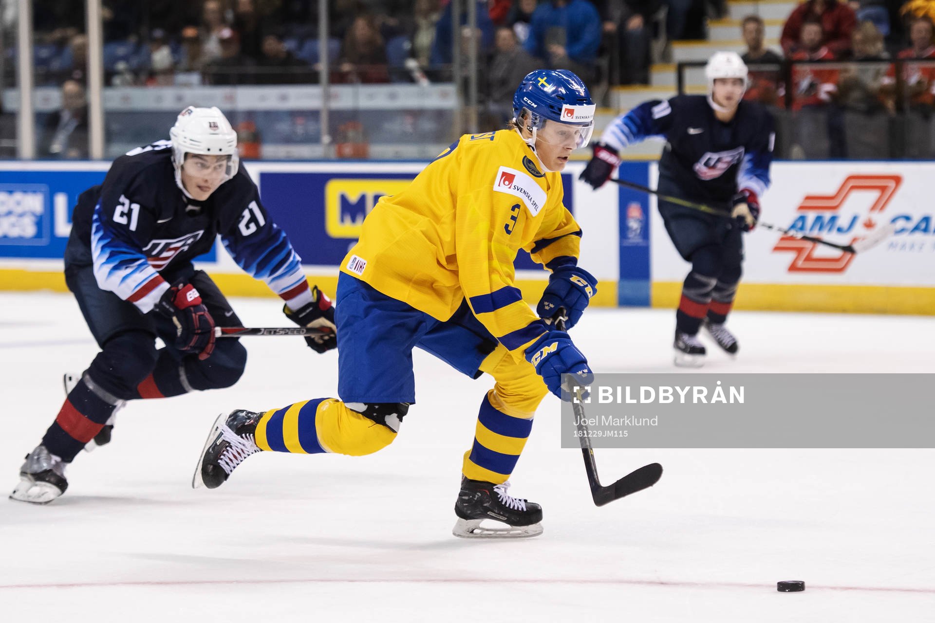 Adam Boqvist of Sweden