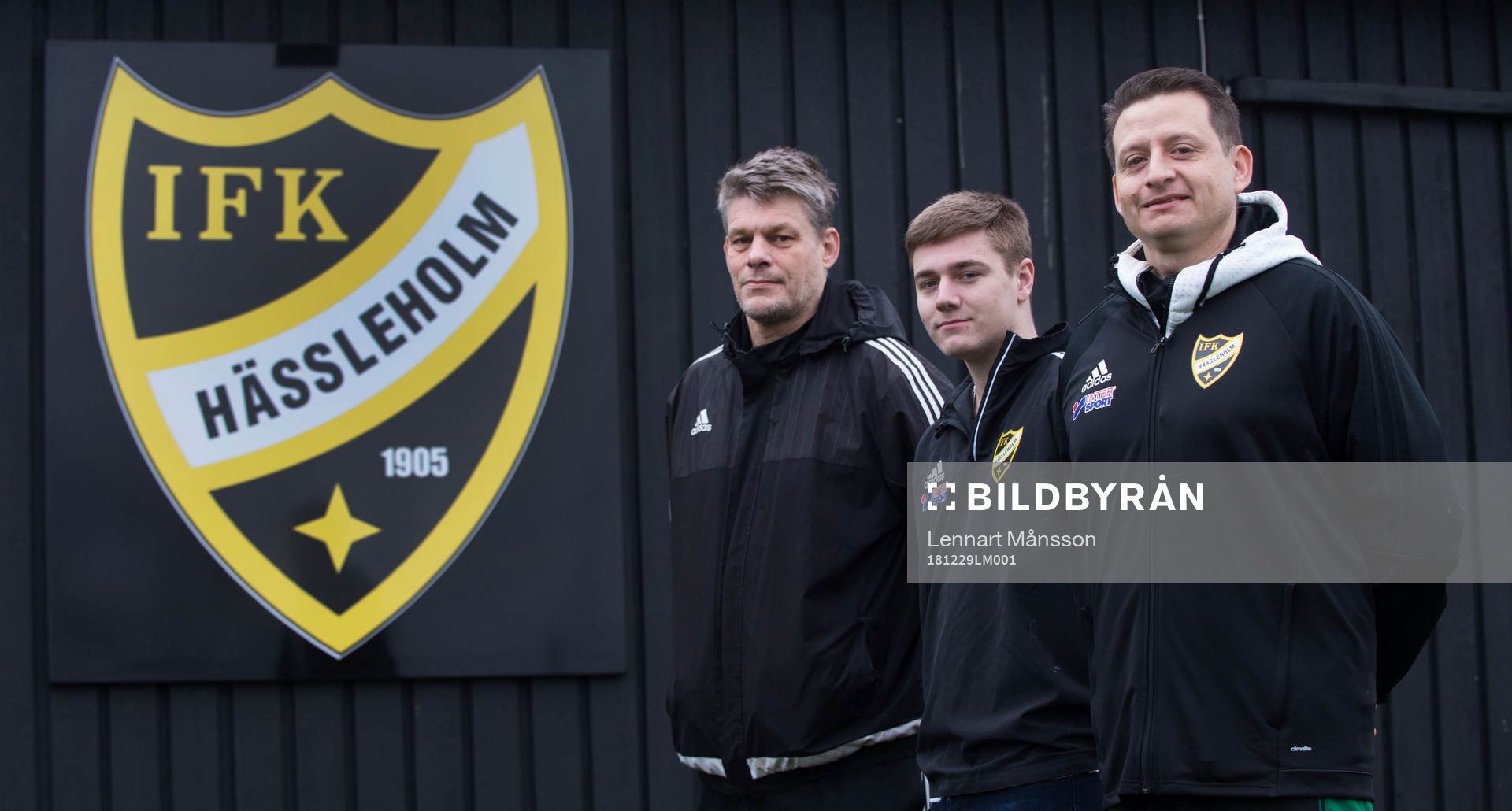 IFK Hässleholms nya juniortränare Ola Wendel, Sergio och