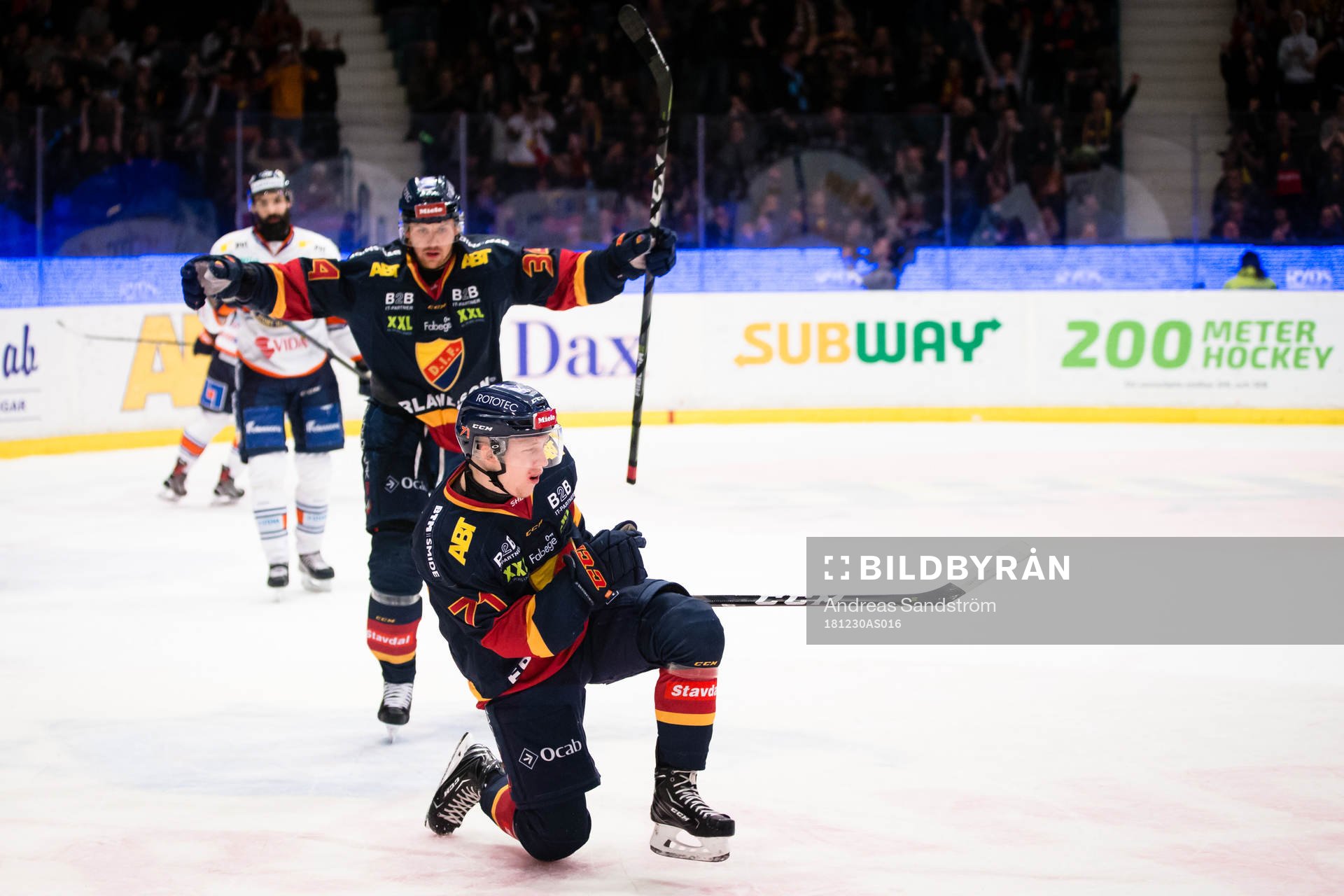 Djurgårdens Jonathan Davidsson jublar