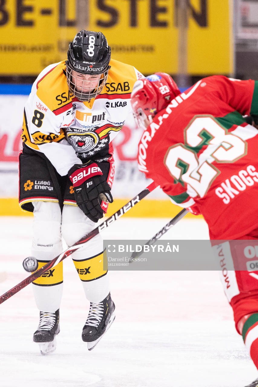 Luleås Viktor Edström  och Moras Tomas Skogs