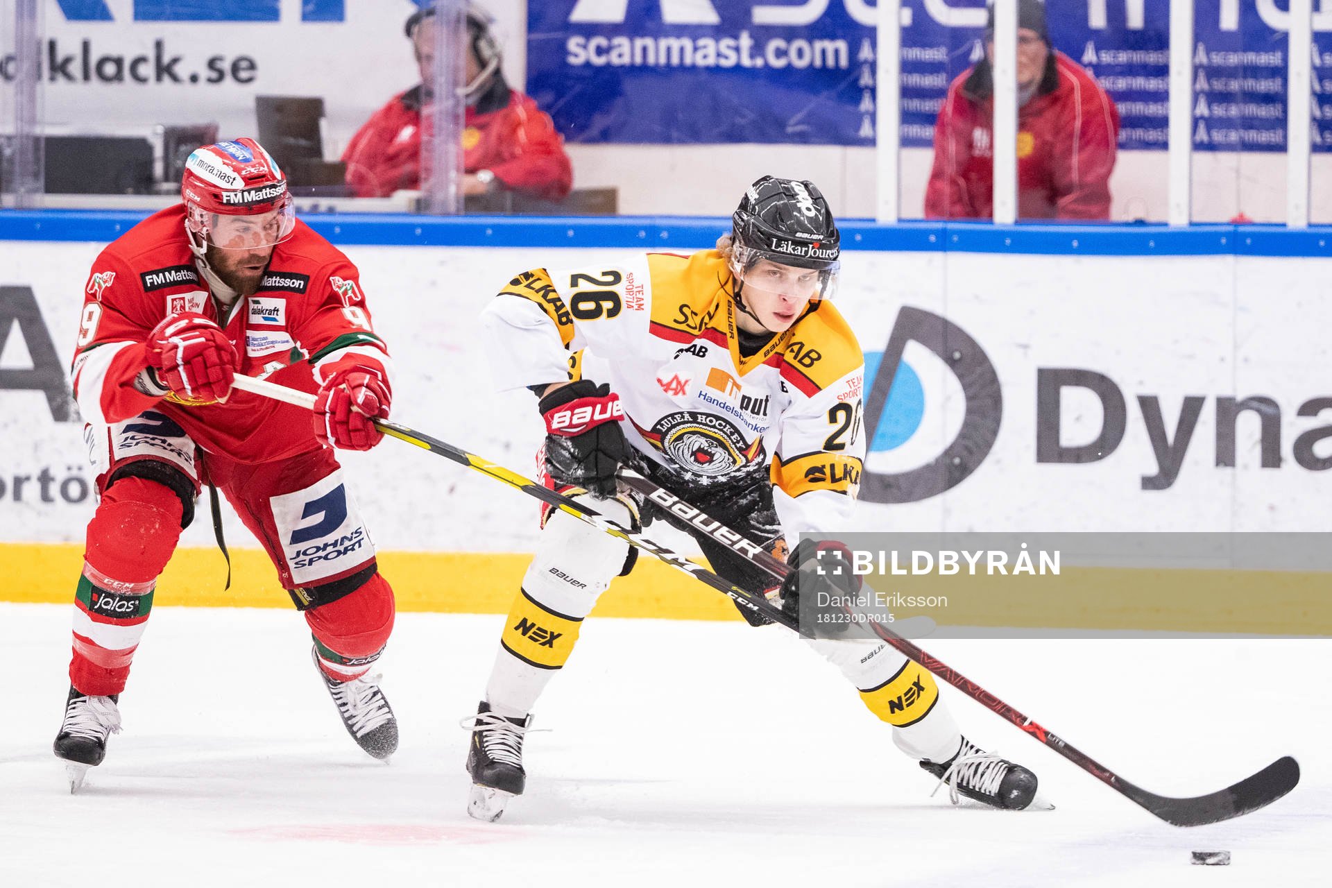 Moras Andrew Rowe och Luleås Nils Thomasson