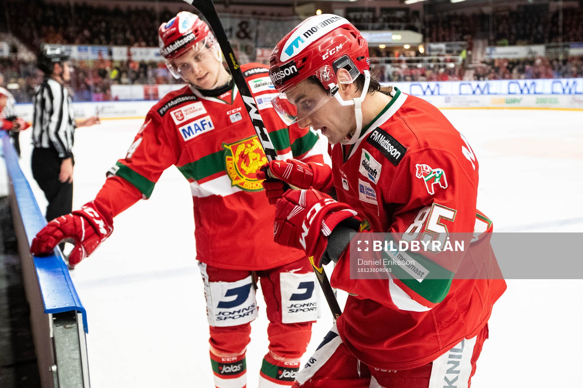 Moras Michael Haga och Sebastian Hartmann