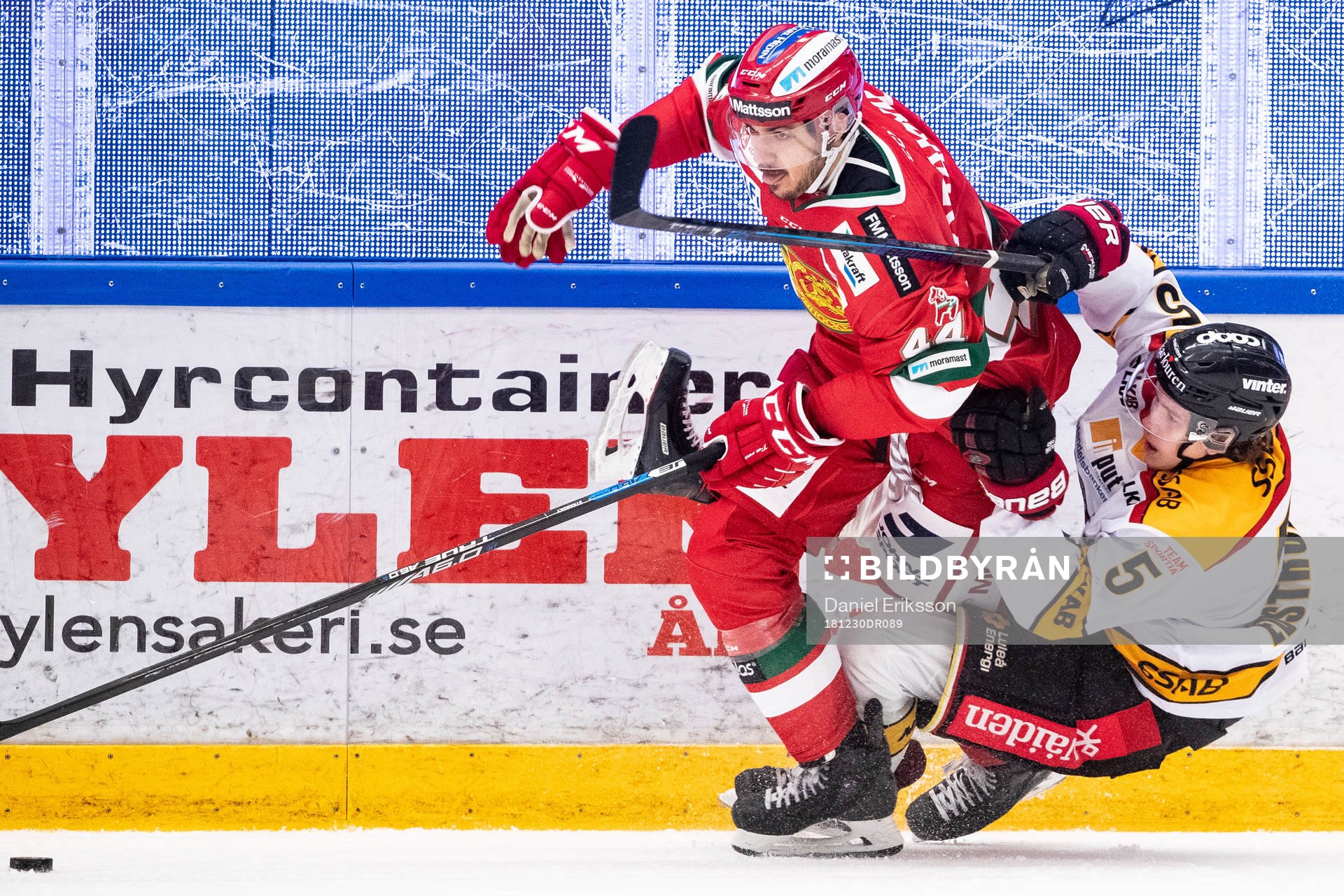Moras Matej Stransky och Luleås Linus Nässén