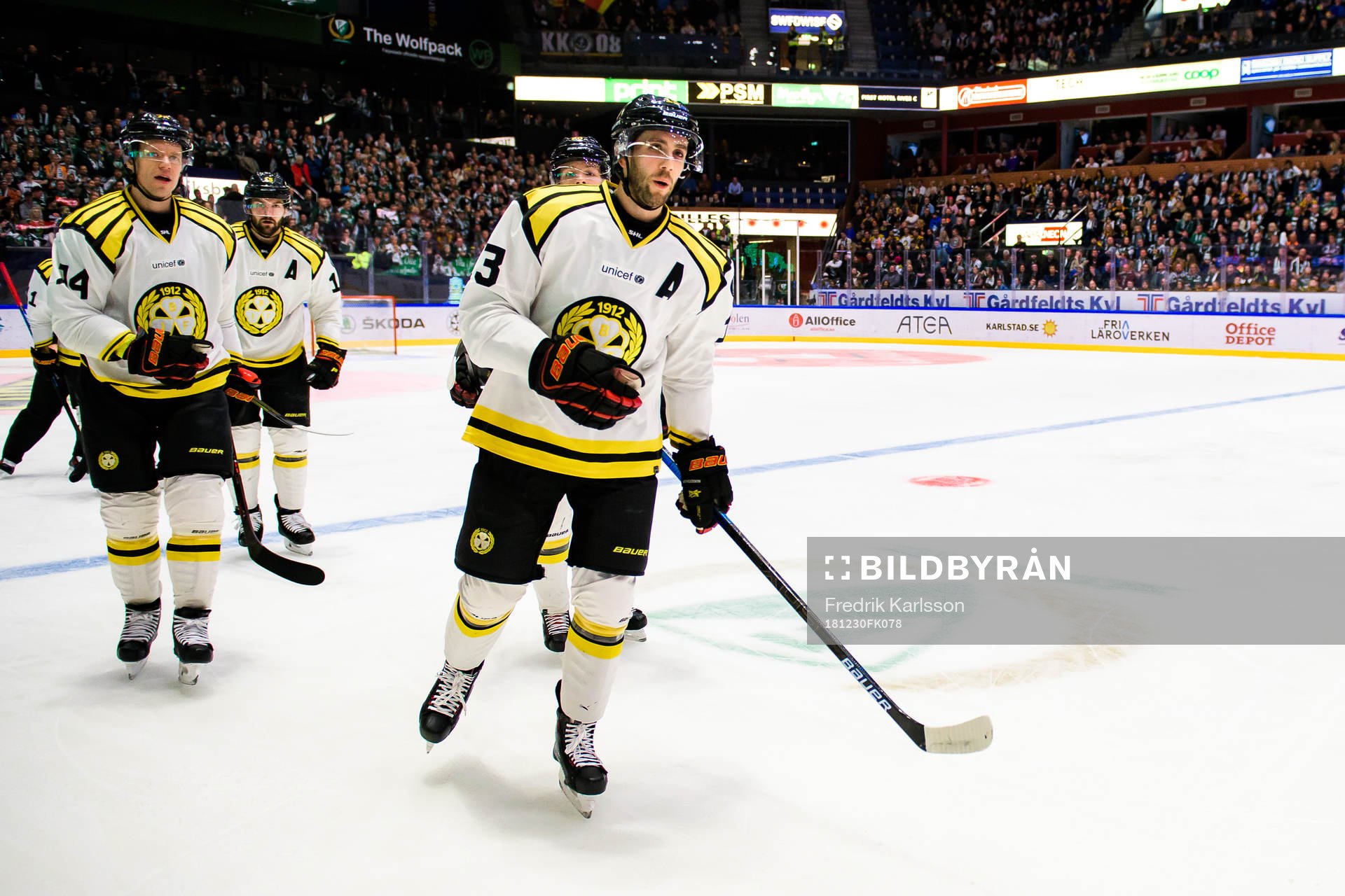 Brynäs Ryan Gunderson jublar