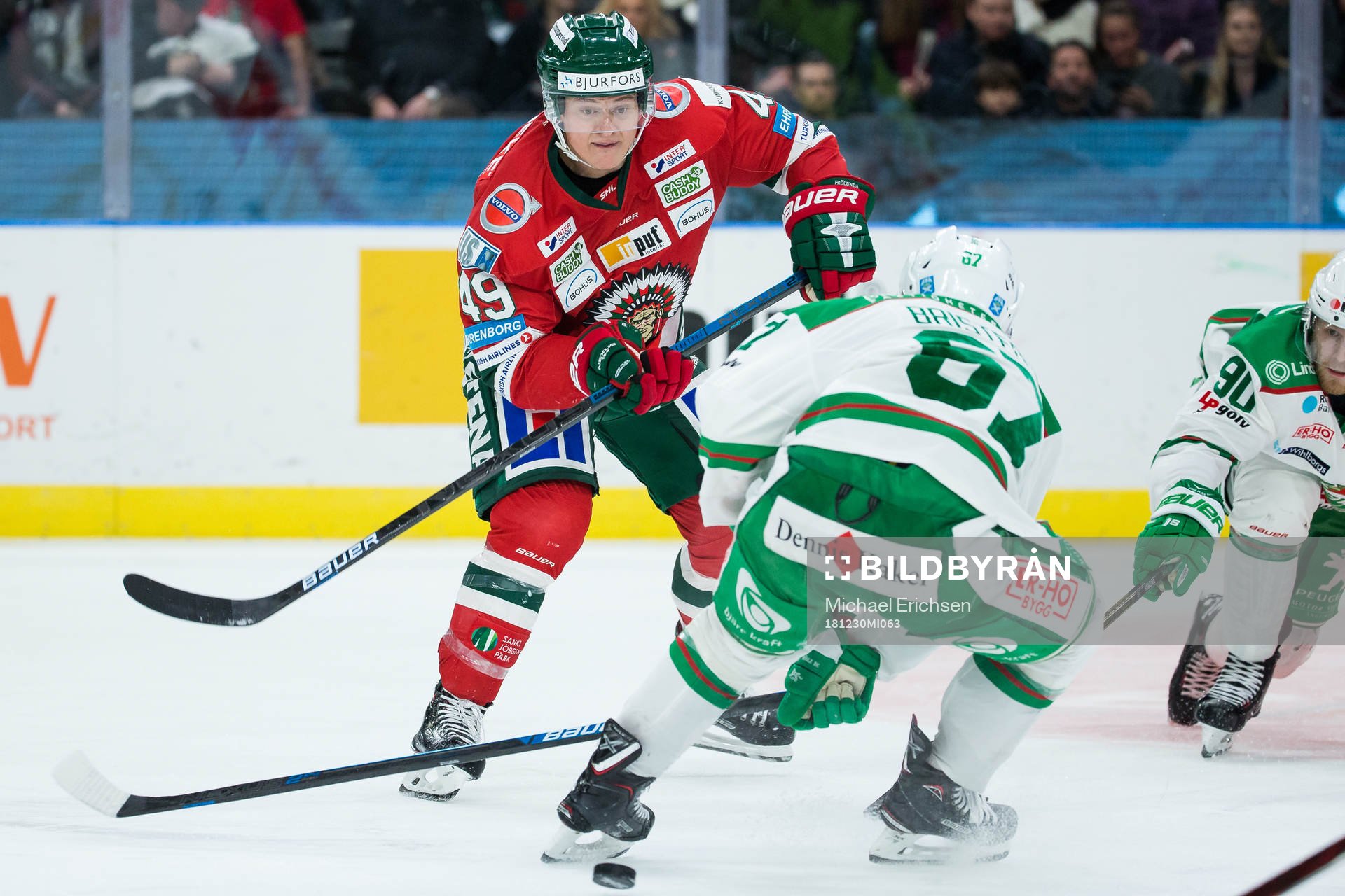 Frölundas Rhett Rakhshani