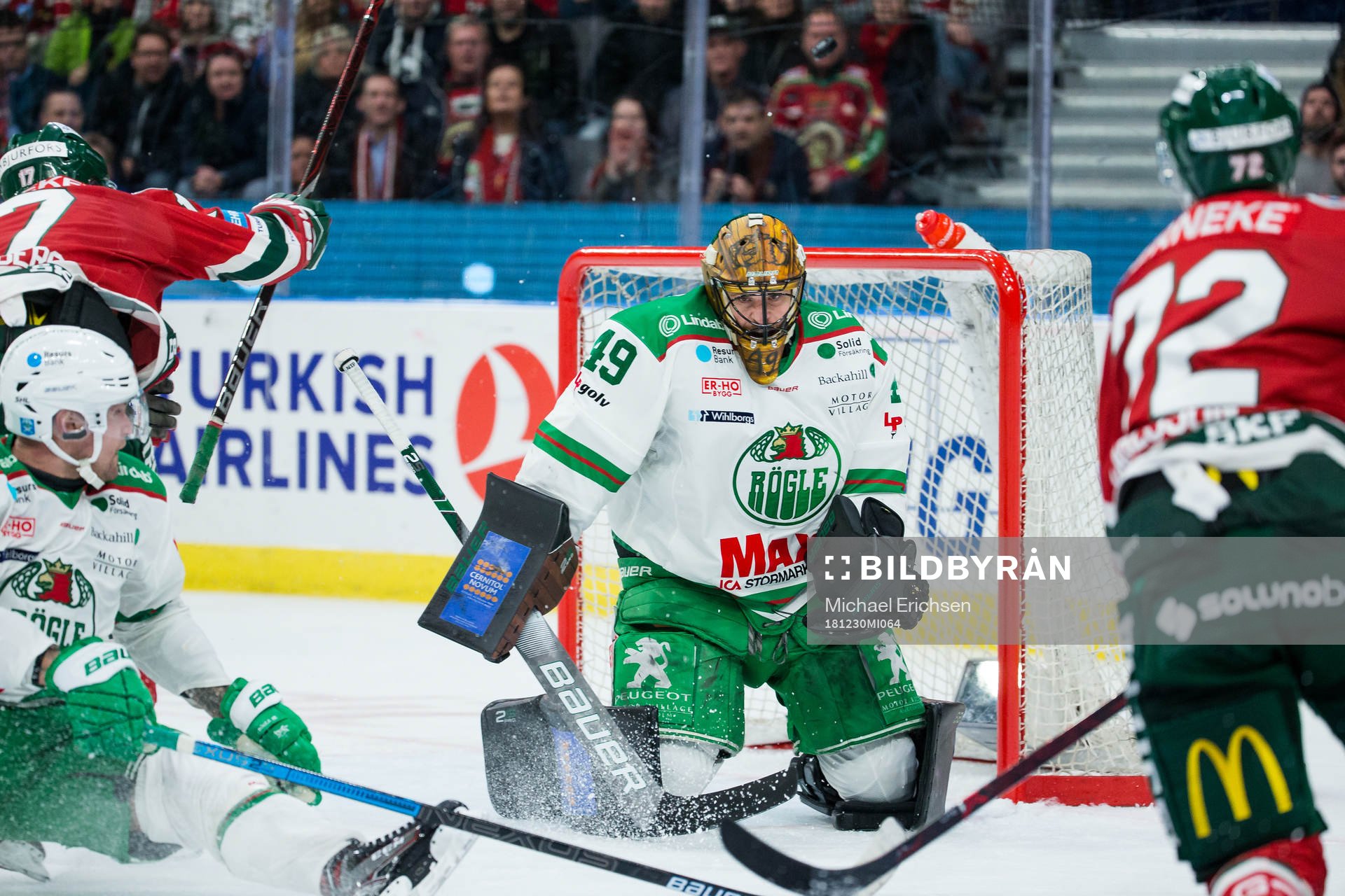 Rögles målvakt Justin Pogge