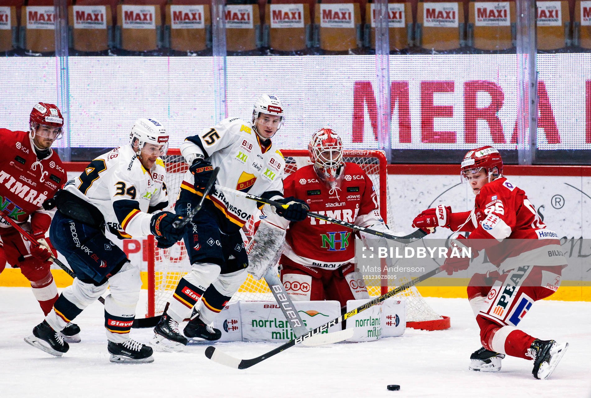 Timrås Filip Westerlund och Djurgårdens Daniel Brodin