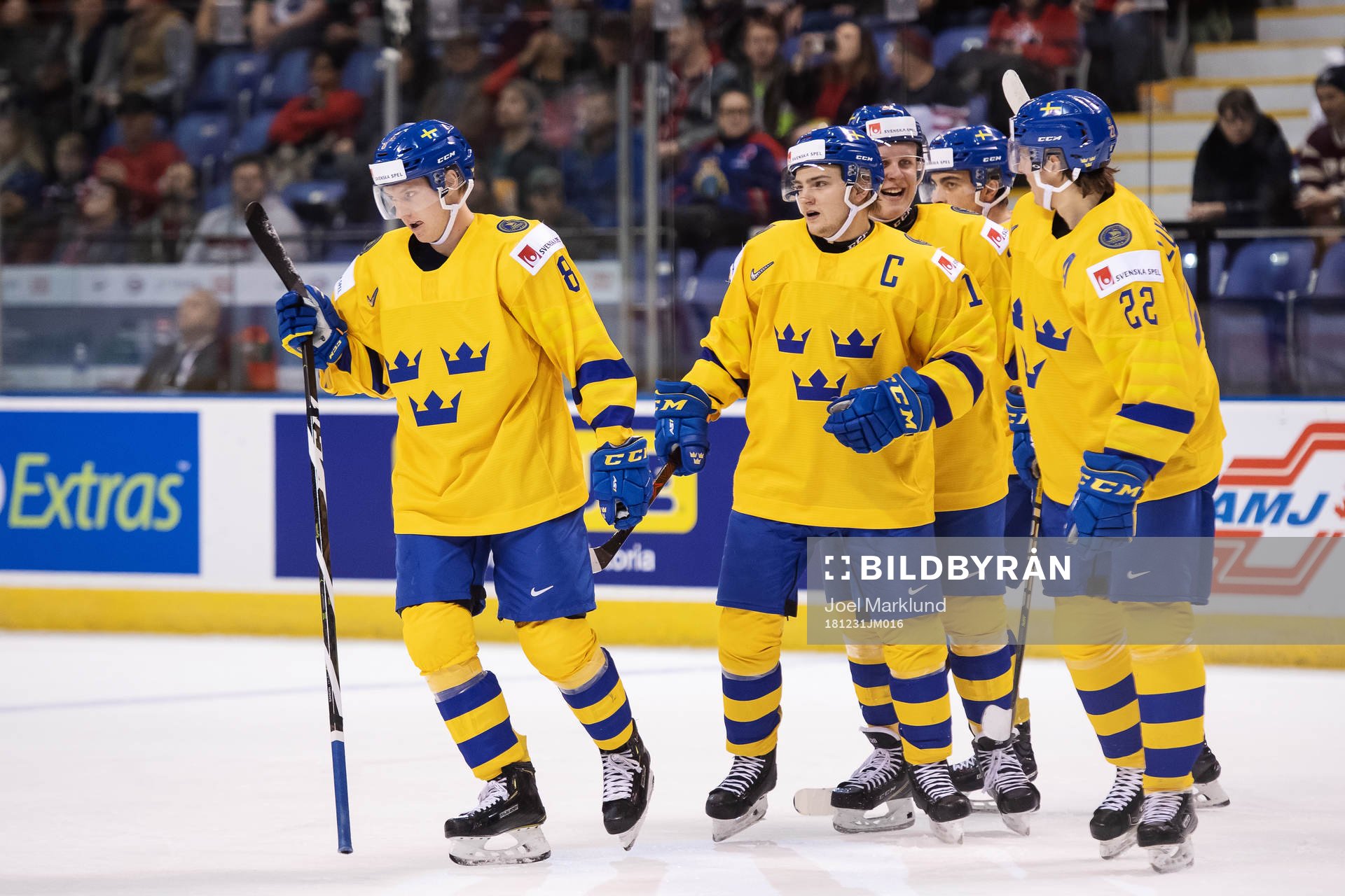 Rasmus Sandin, Erik Brännström, Fabian Zetterlund, Jacob