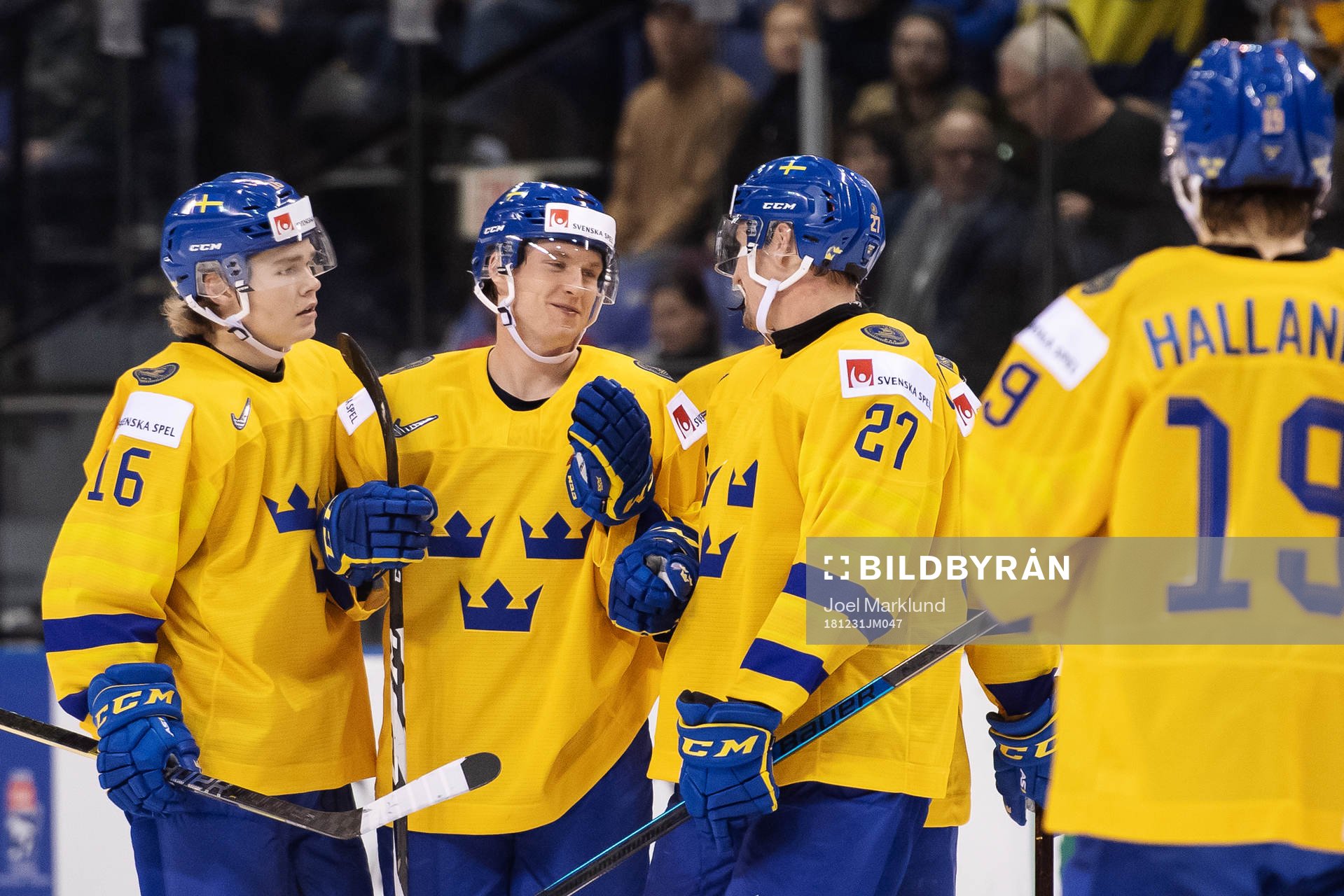 Filip Westerlund, Rasmus Sandin and David Gustafsson