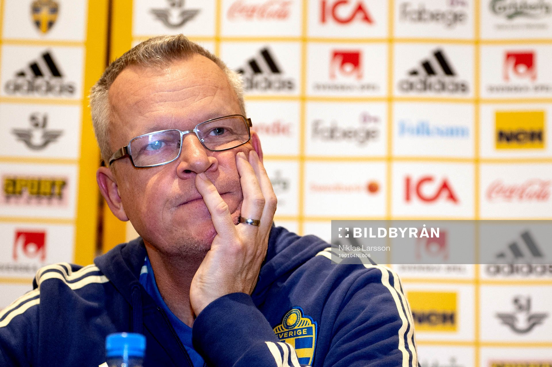 Head coach Janne Andersson of Sweden