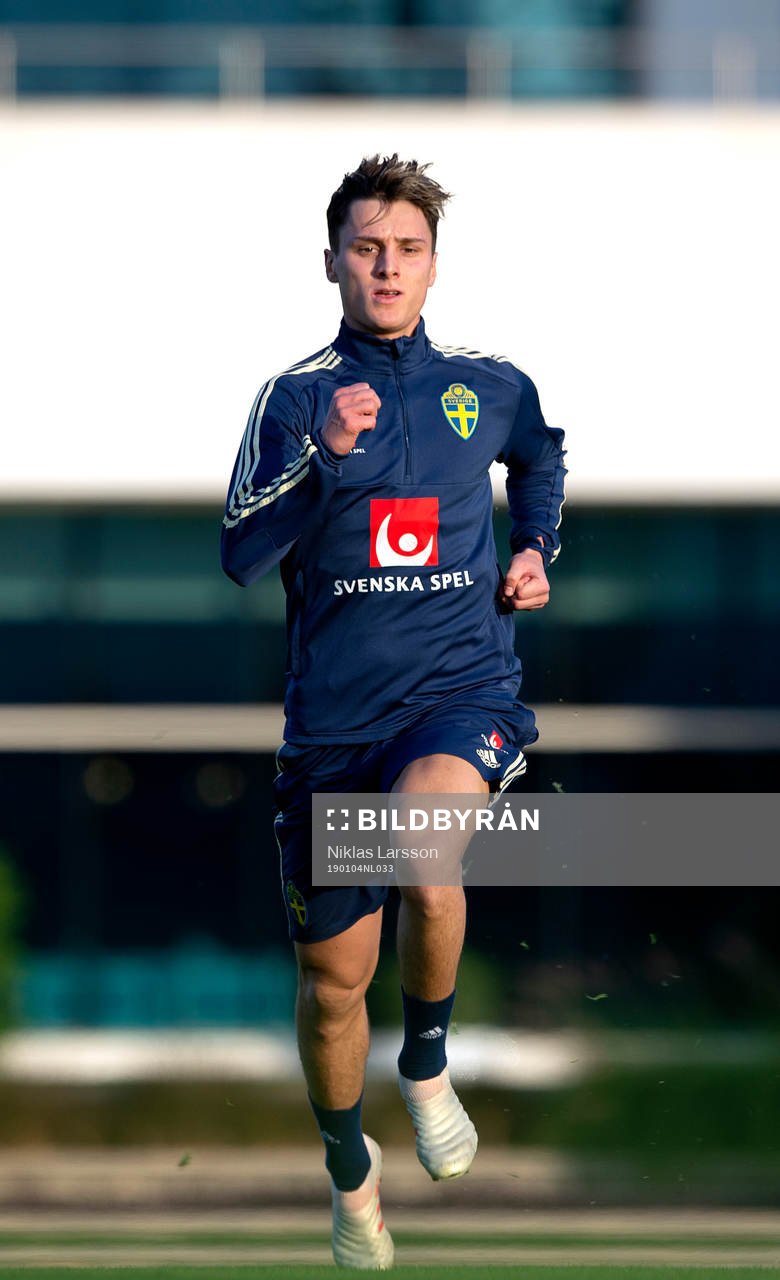 Sweden's Jonathan Levi