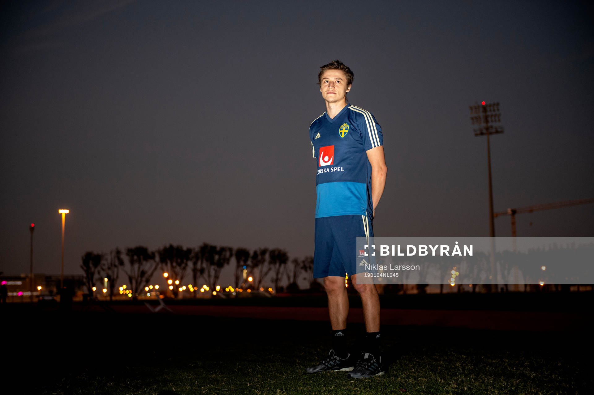 Sweden's Simon Thern poses for a portrait