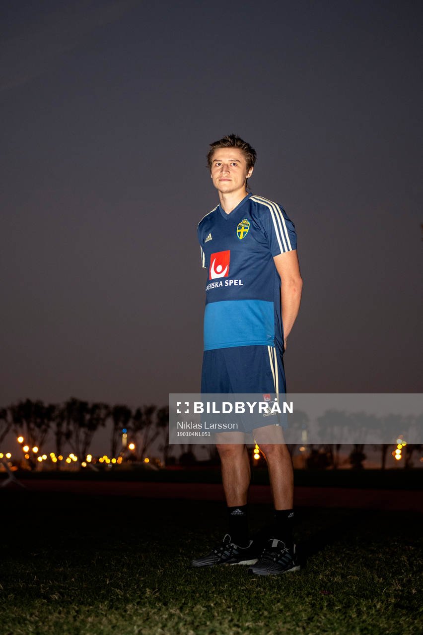 Sweden's Simon Thern poses for a portrait