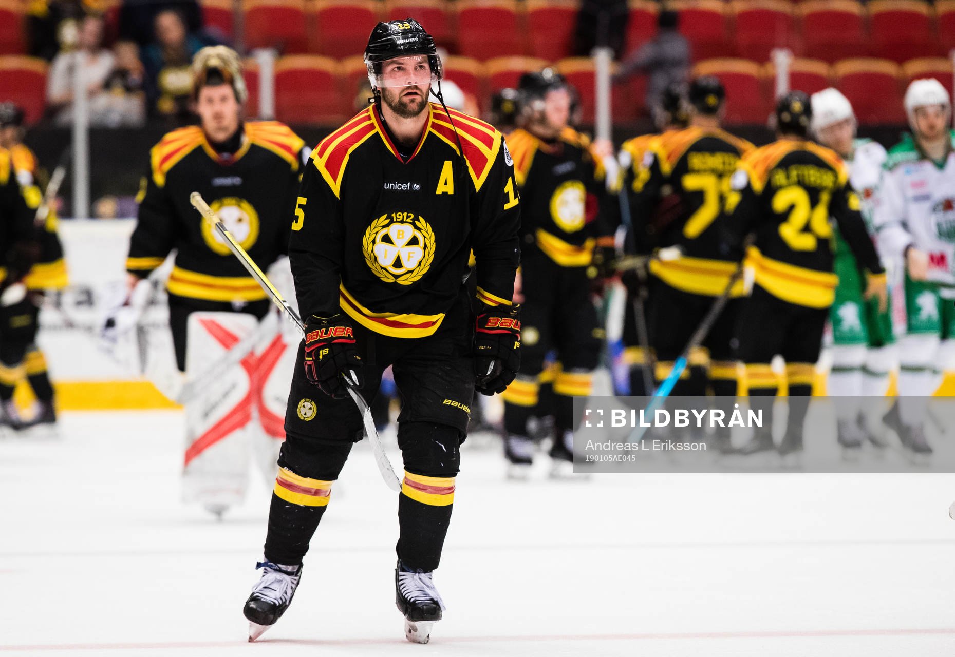 Brynäs Simon Bertilsson deppar
