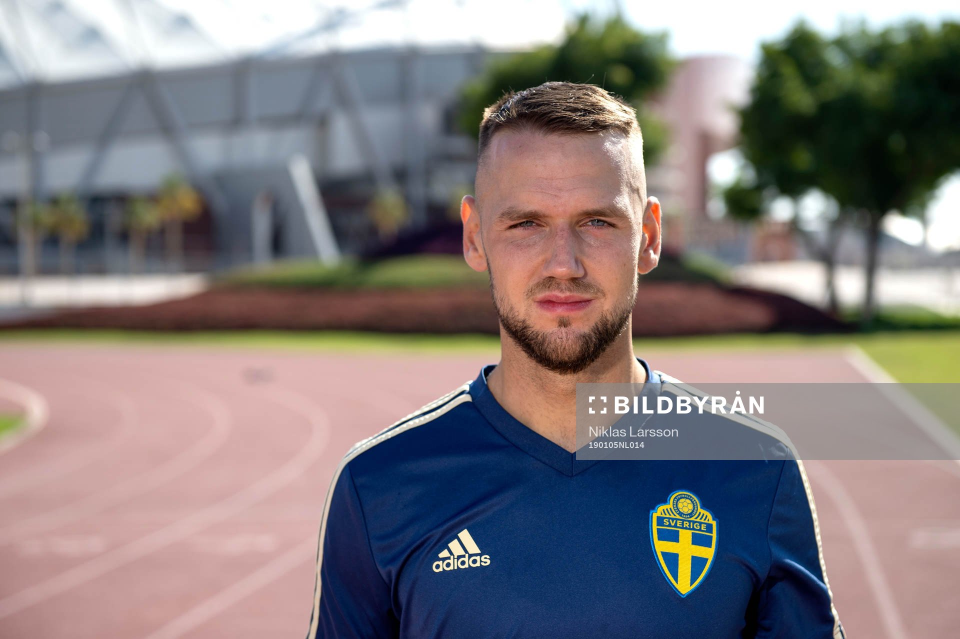 Sweden's Alexander Milosevic