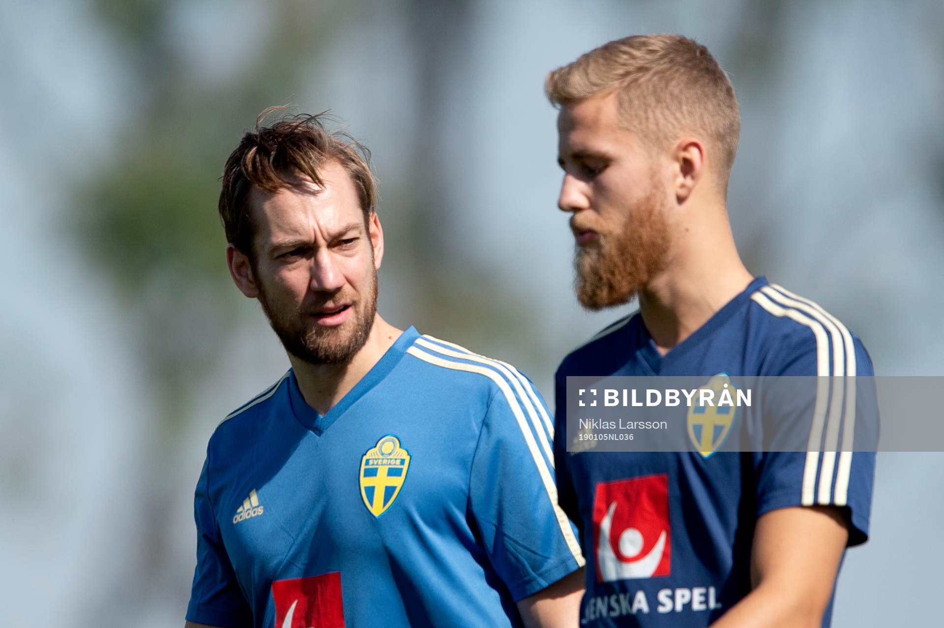 Sweden's Christian Andersson and Filip Dagerstål