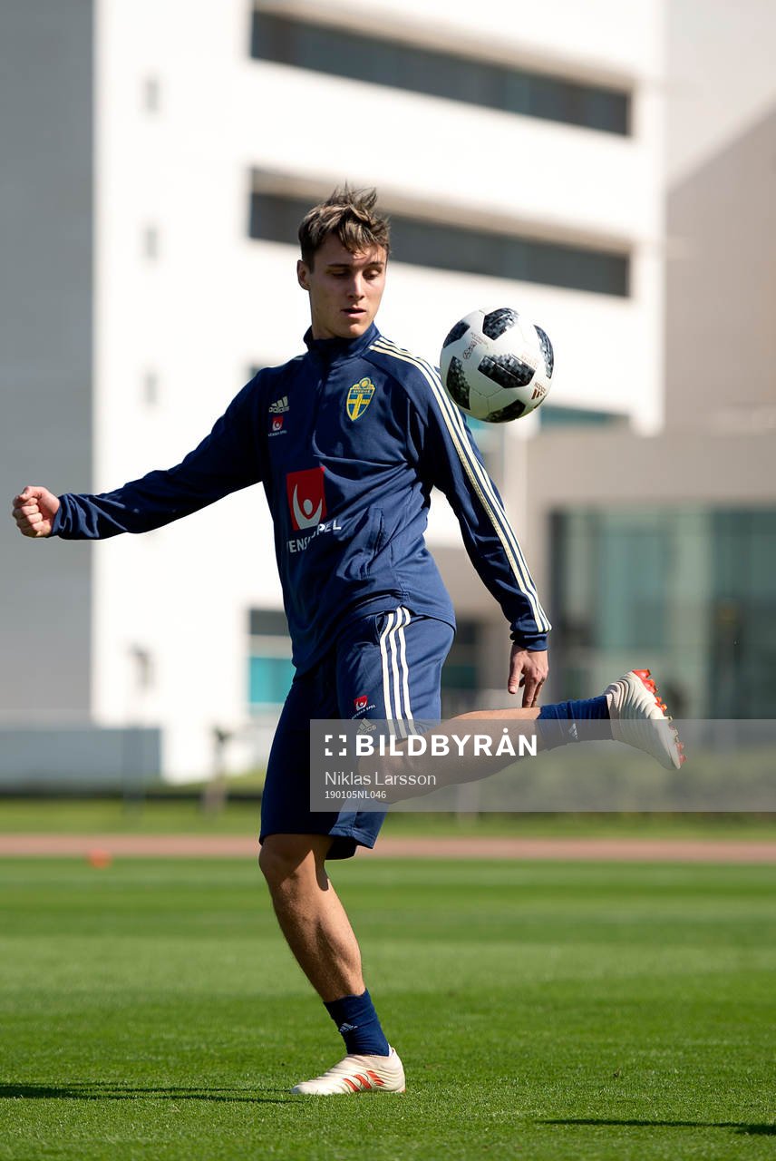Sweden's Jonathan Levi