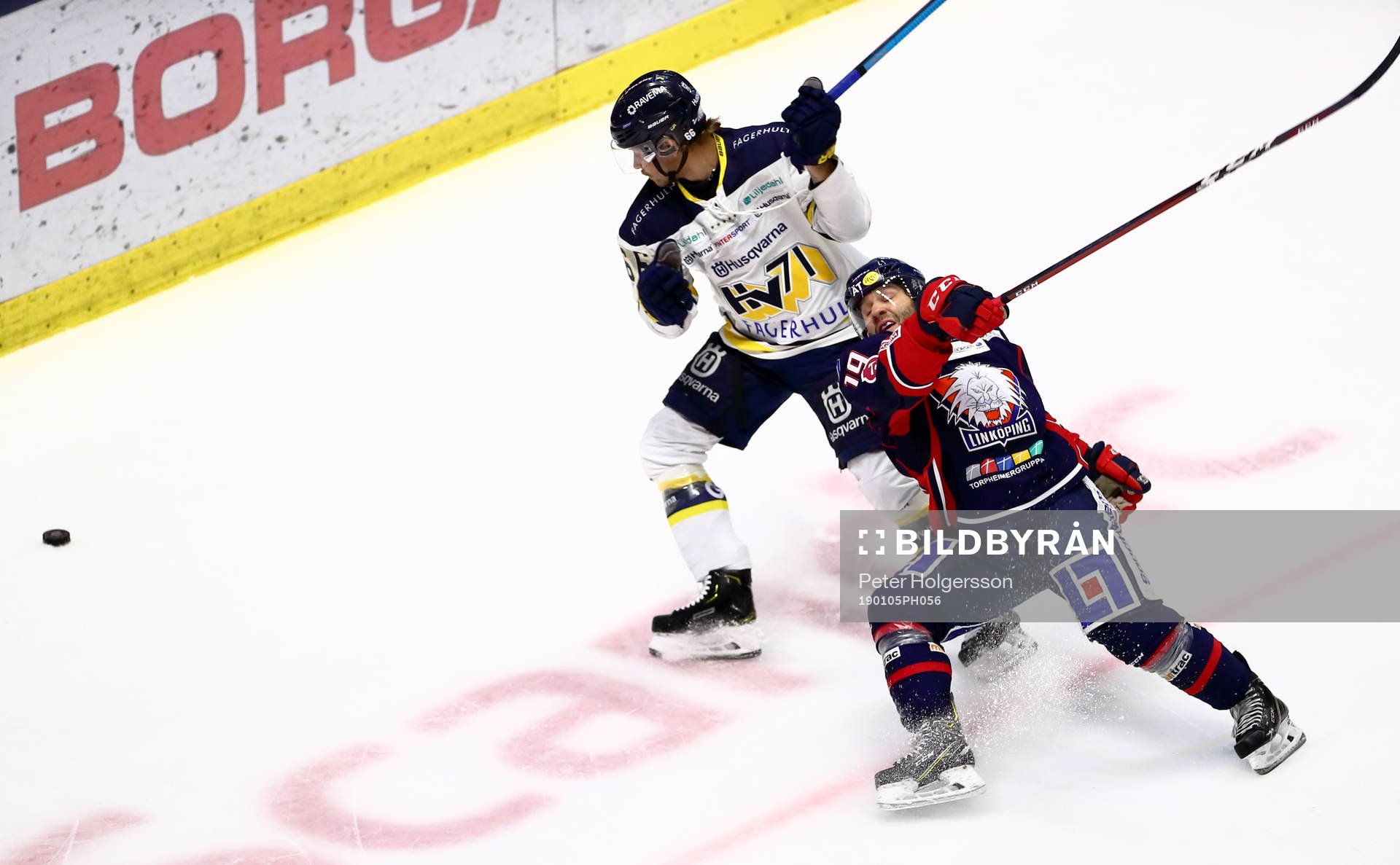 s Alexander Ytterell och Linköpings Joe Whitney