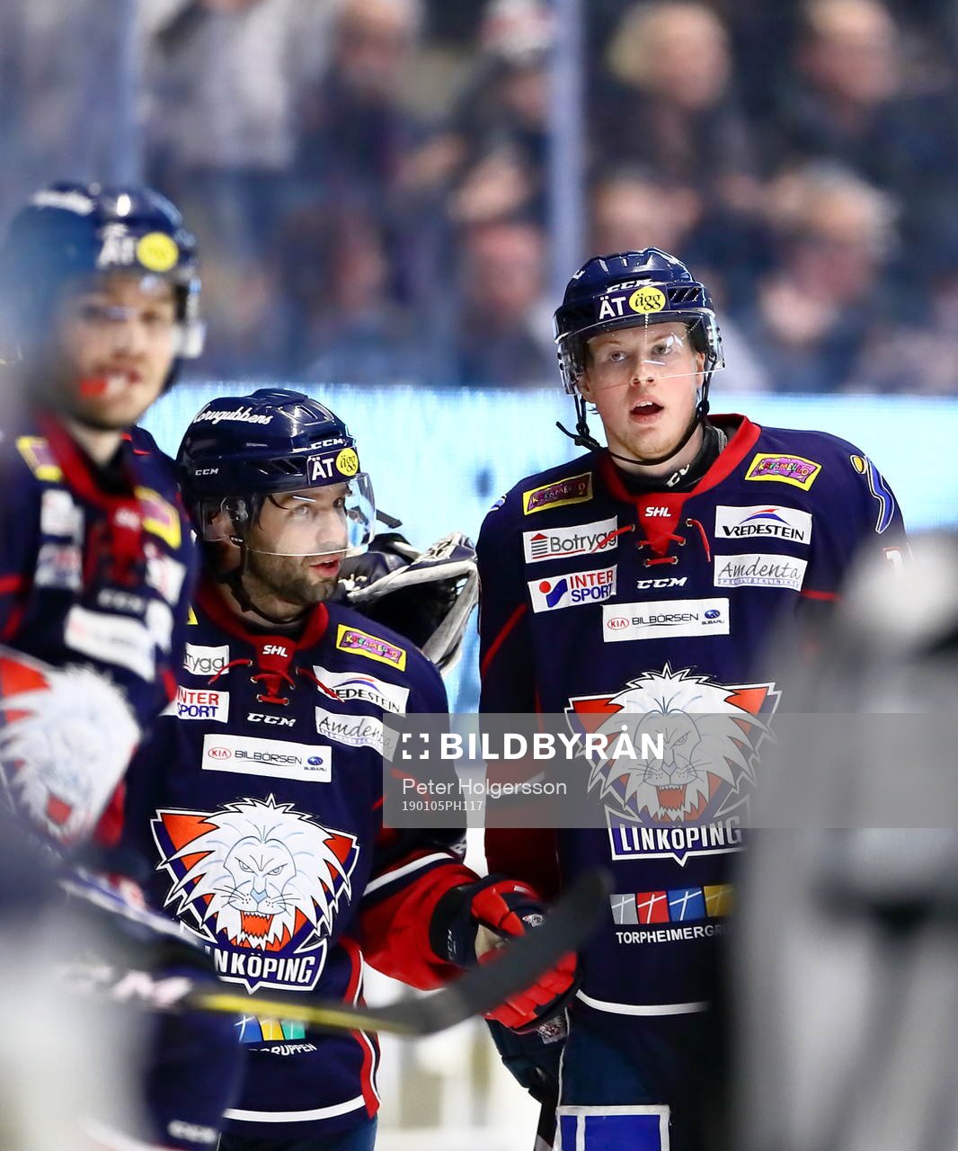 Linköpings Joe Whitney och Fredrik Karlström
