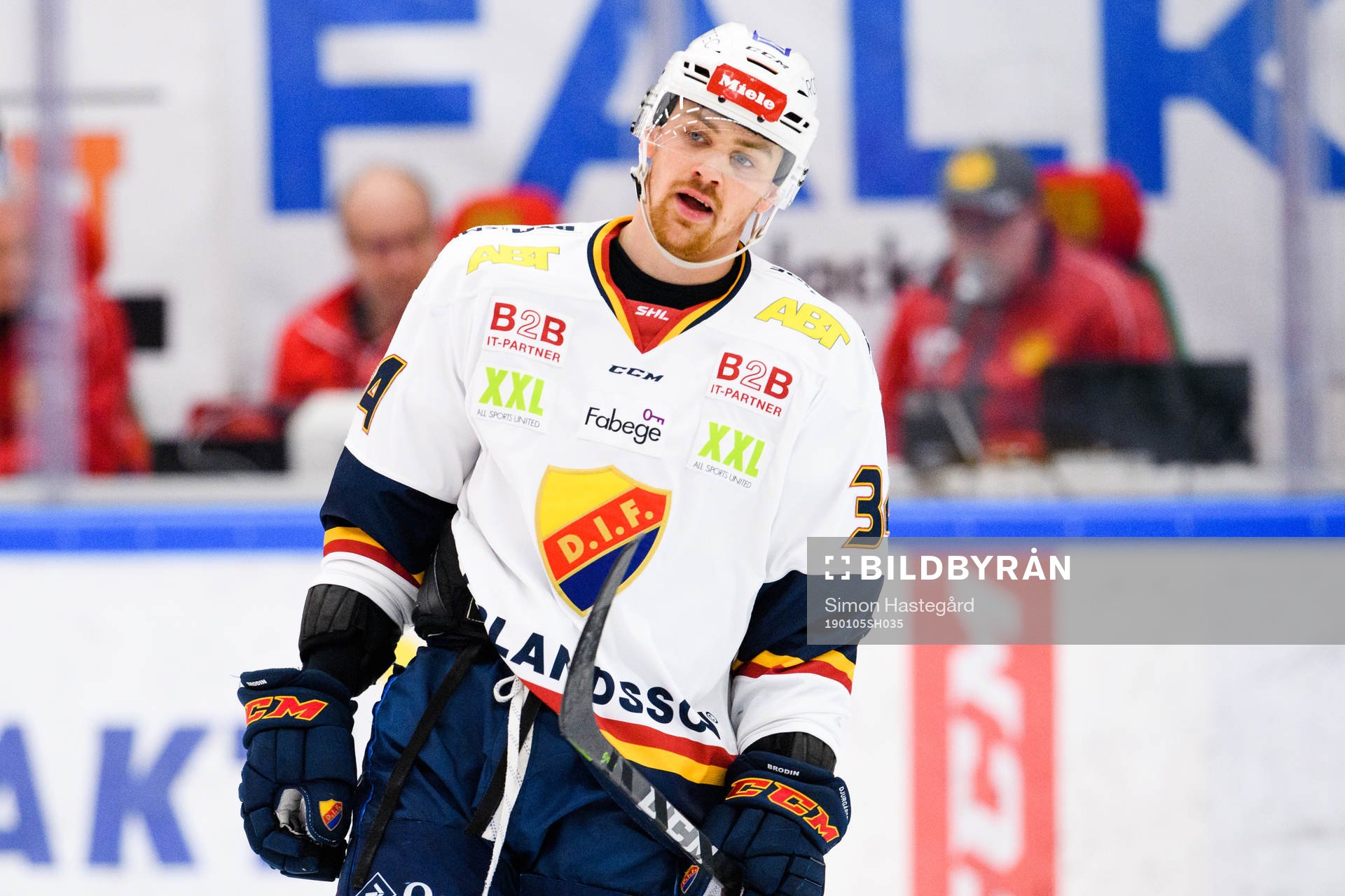 Djurgårdens Daniel Brodin deppar