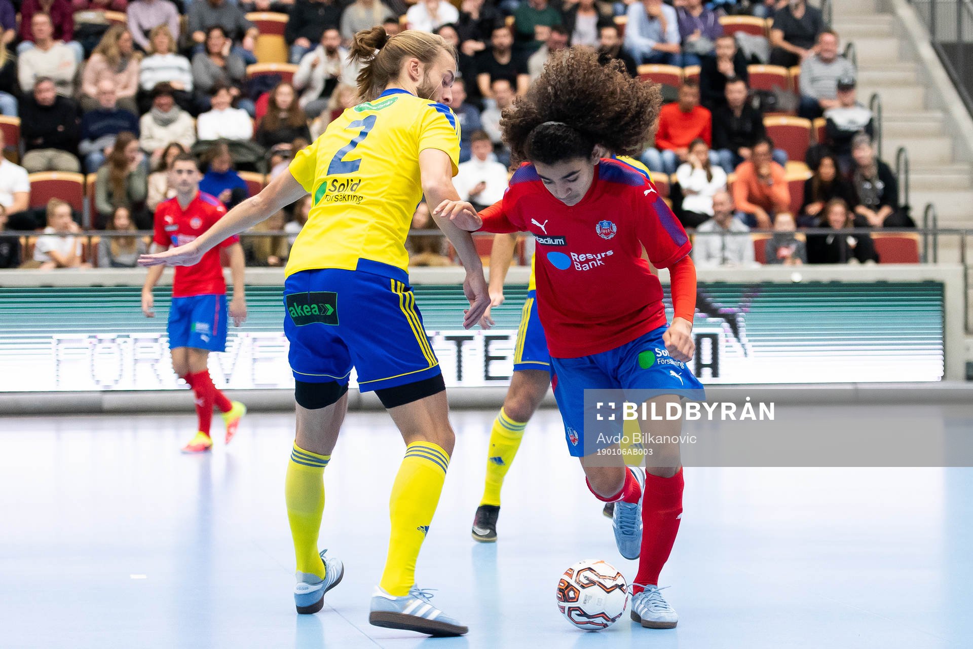 Helsingborgs Adam Kaied och Eskilsminnes Jonatan Olsson
