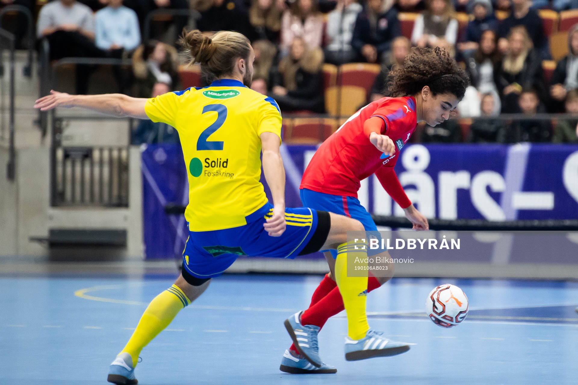 Helsingborgs Adam Kaied och Eskilsminnes Jonatan Olsson