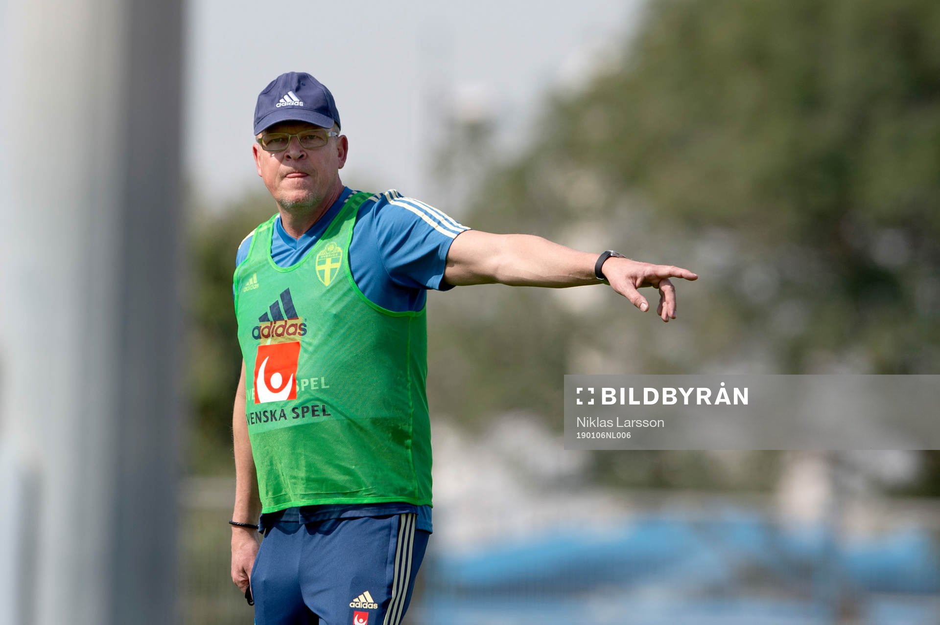 Sweden's head coach Janne Andersson