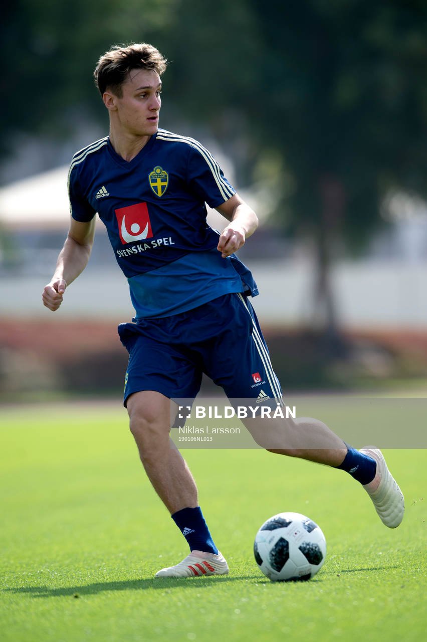 Sweden's Jonathan Levi